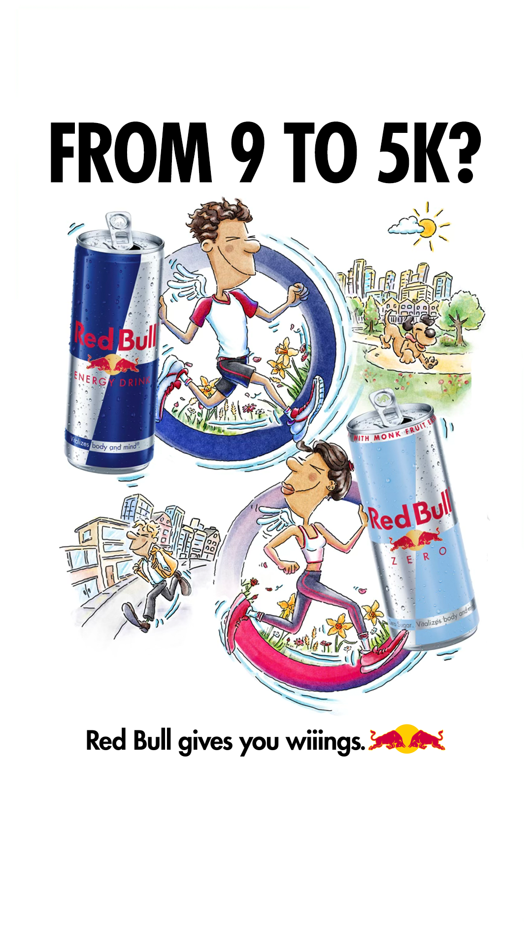 Red Bull Facebook ad