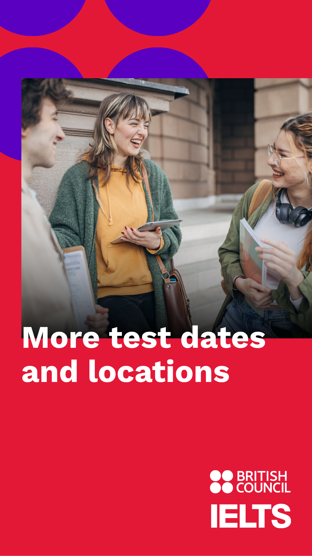 British Council Norway Facebook ad: More people succeed with IELTS