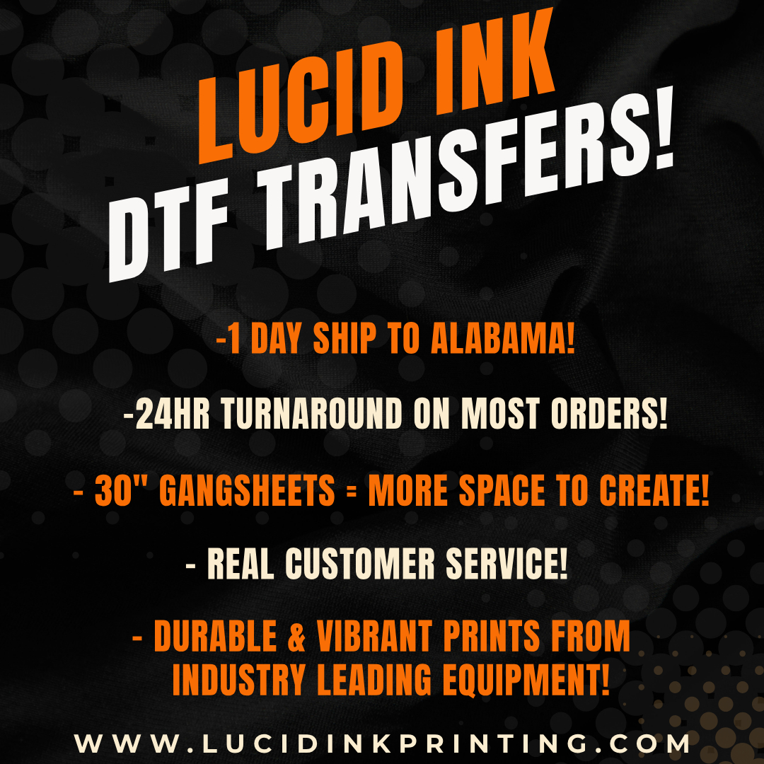 Lucid Ink Facebook ad: Lucid Ink Printing Custom Graphic Tees, Apparel