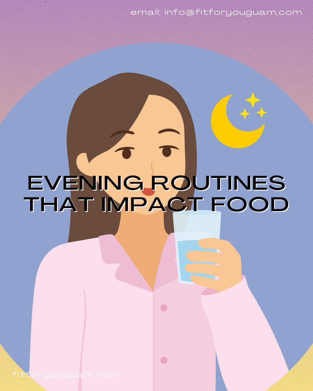 Fit For You Guam Facebook ad: What you do at night quietly shapes how…