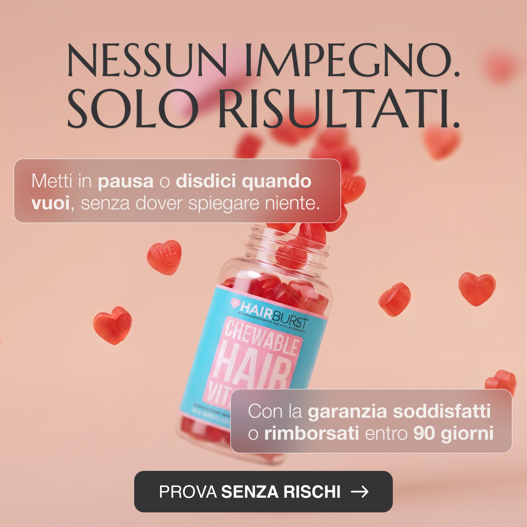 Hairburst Italia Facebook ad