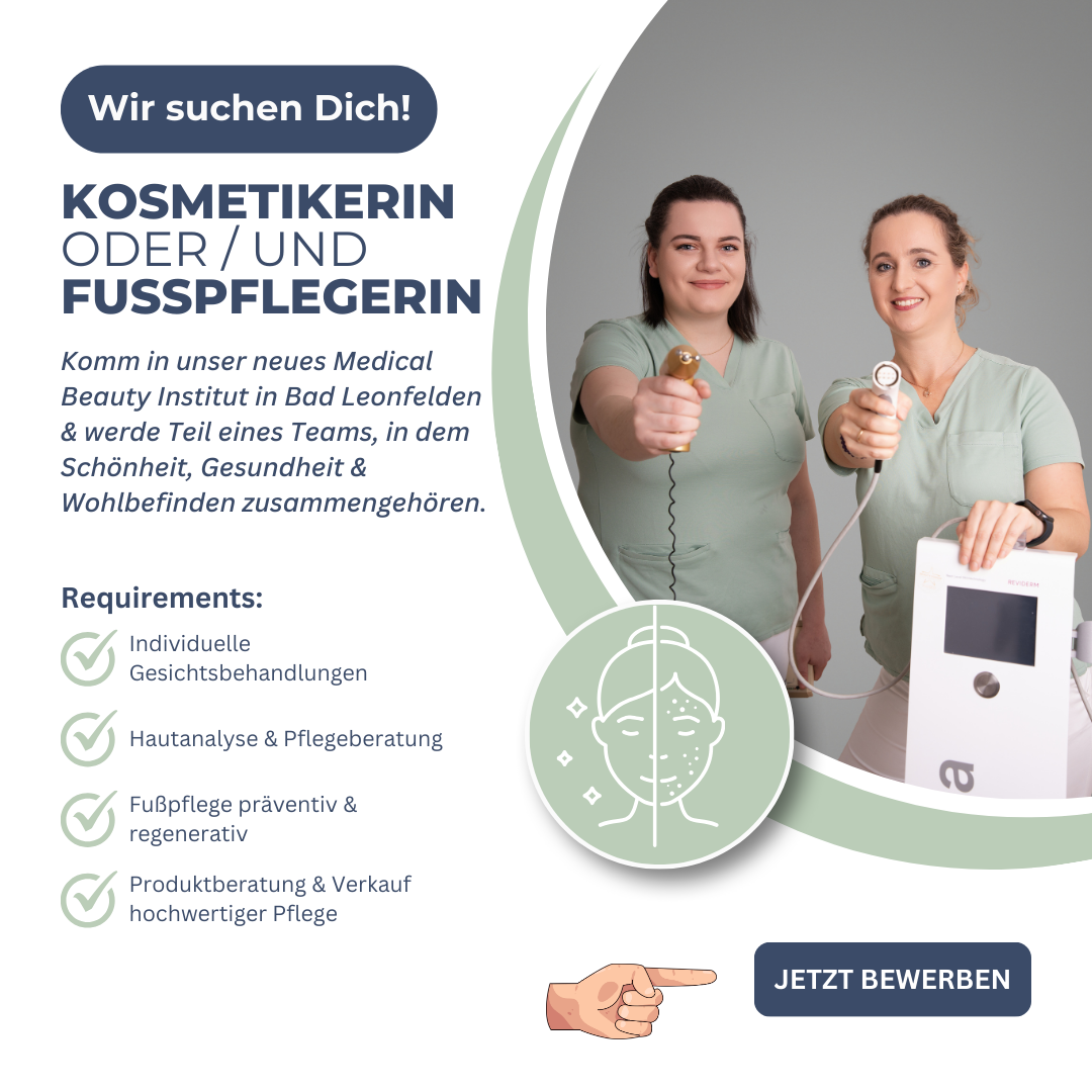 Institut Andrea Eiler Facebook ad: Kosmetikerin / Fußpflegerin gesucht