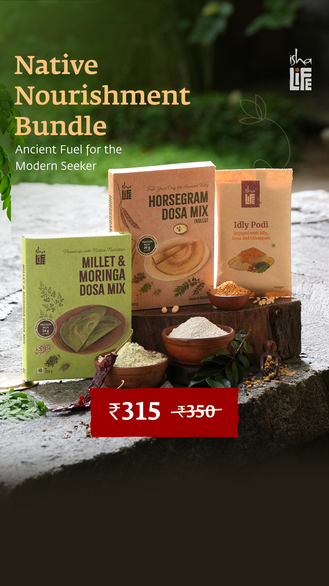 Isha Life Facebook ad
