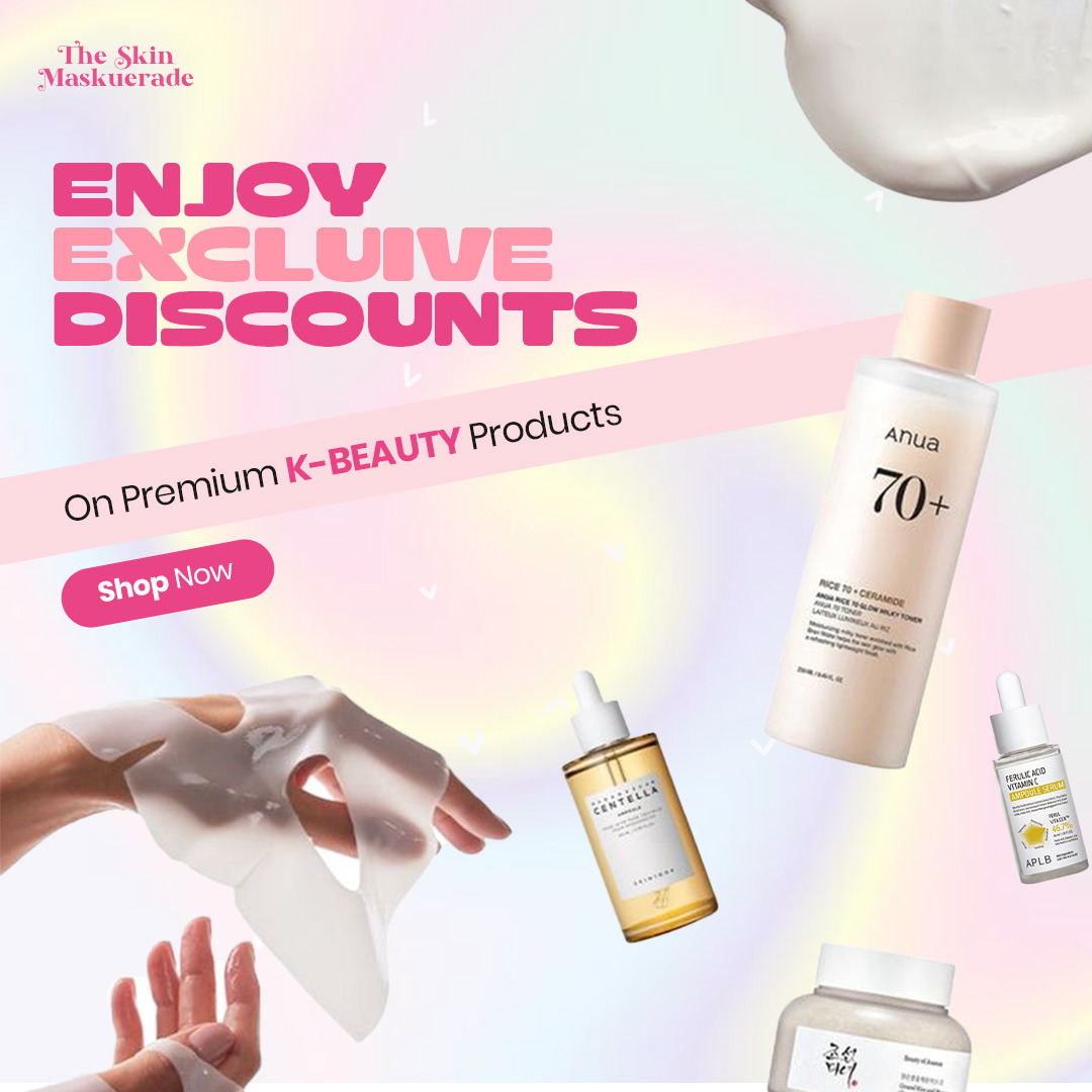 The Skin MASKuerade Facebook ad from Feb 23, 2026