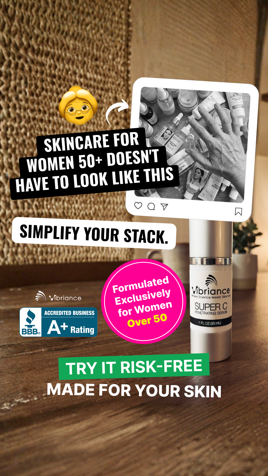 Vibriance Facebook ad