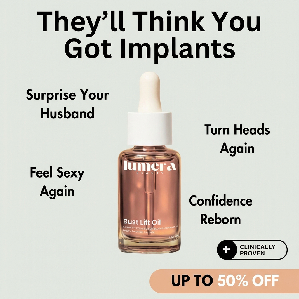 Natural Balance Hub Facebook ad: Visibly Firmer, More Lifted Bust with Daily Care
