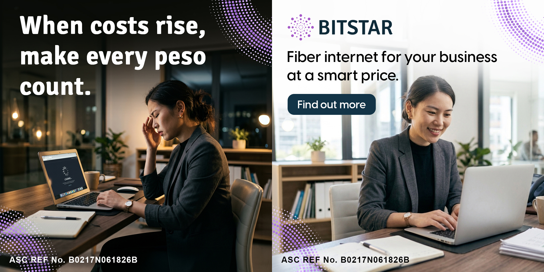 Bitstar Telecom Inc. Facebook ad: Internet for businesses of all sizes at a…