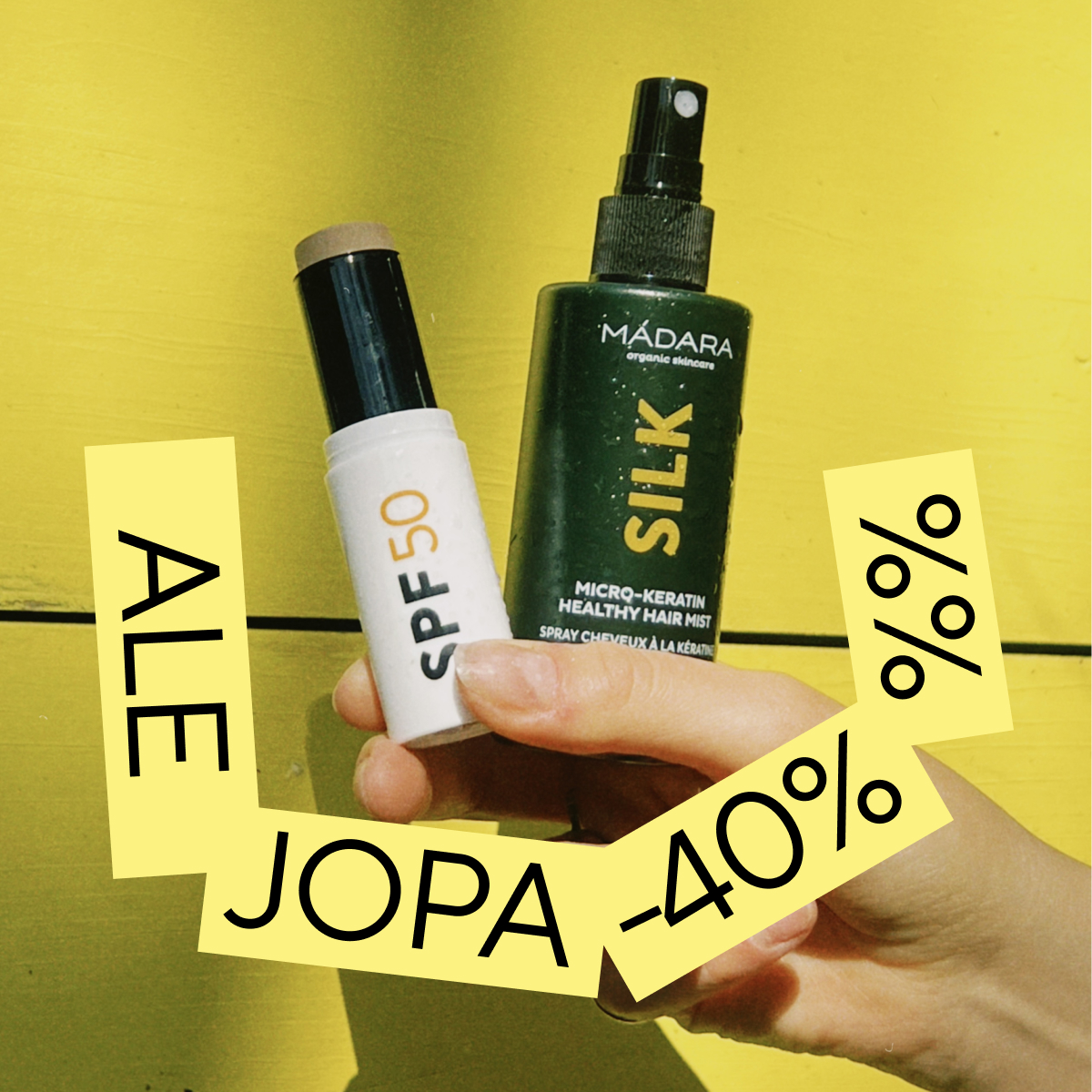 Mádara Organic Skincare Facebook ad