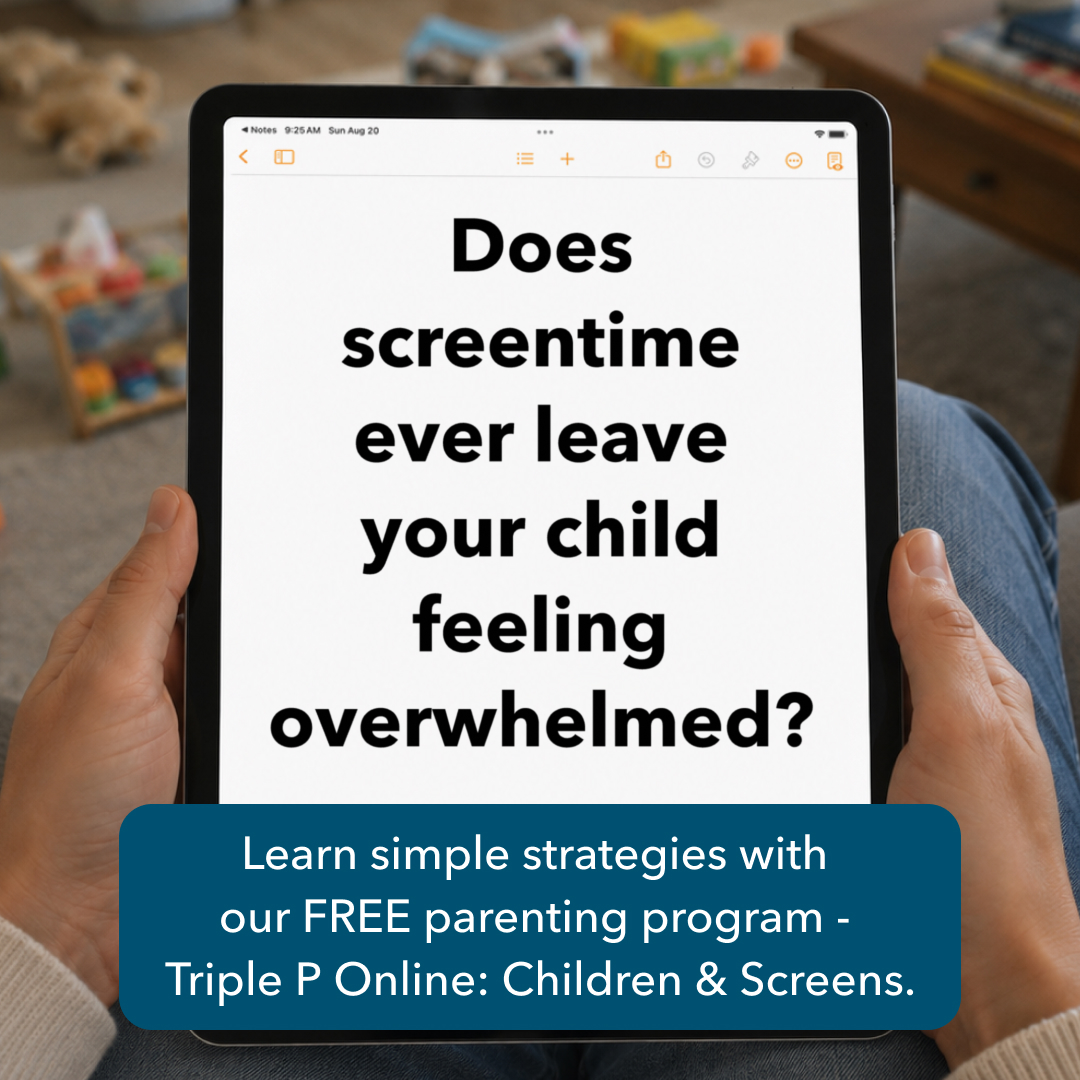Triple P - Positive Parenting Program Facebook ad