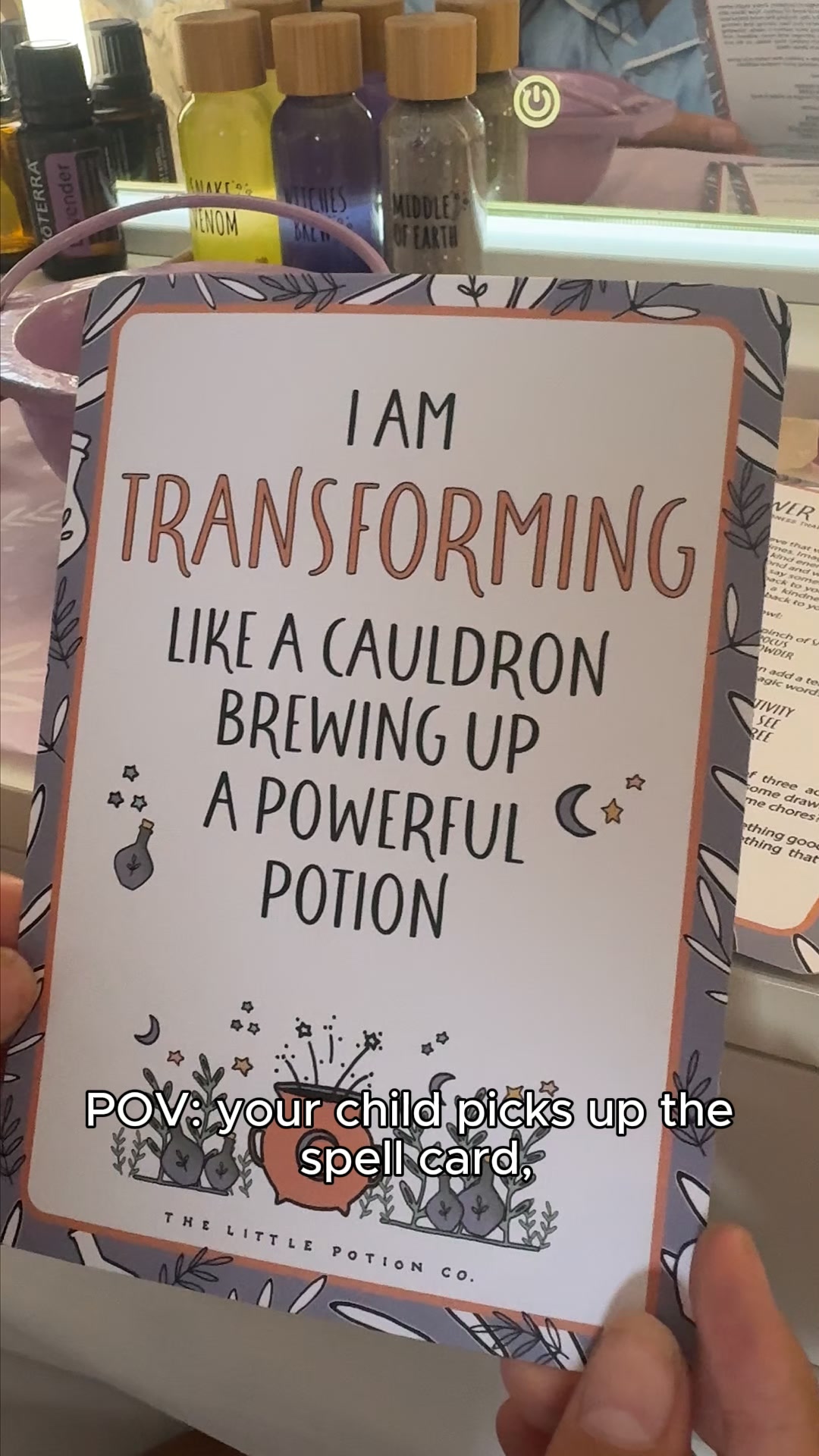The Little Potion Co Facebook ad: Mindful Magic potion kits