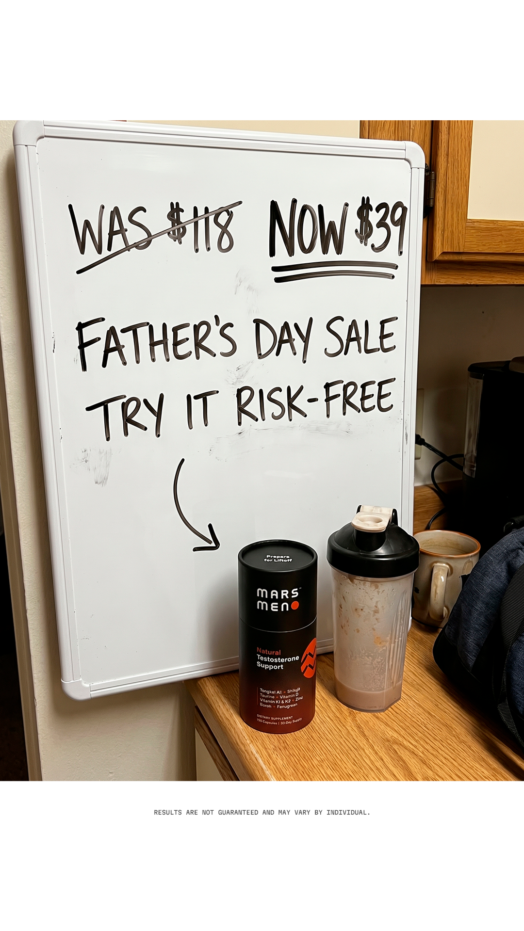 Mars Men Facebook ad