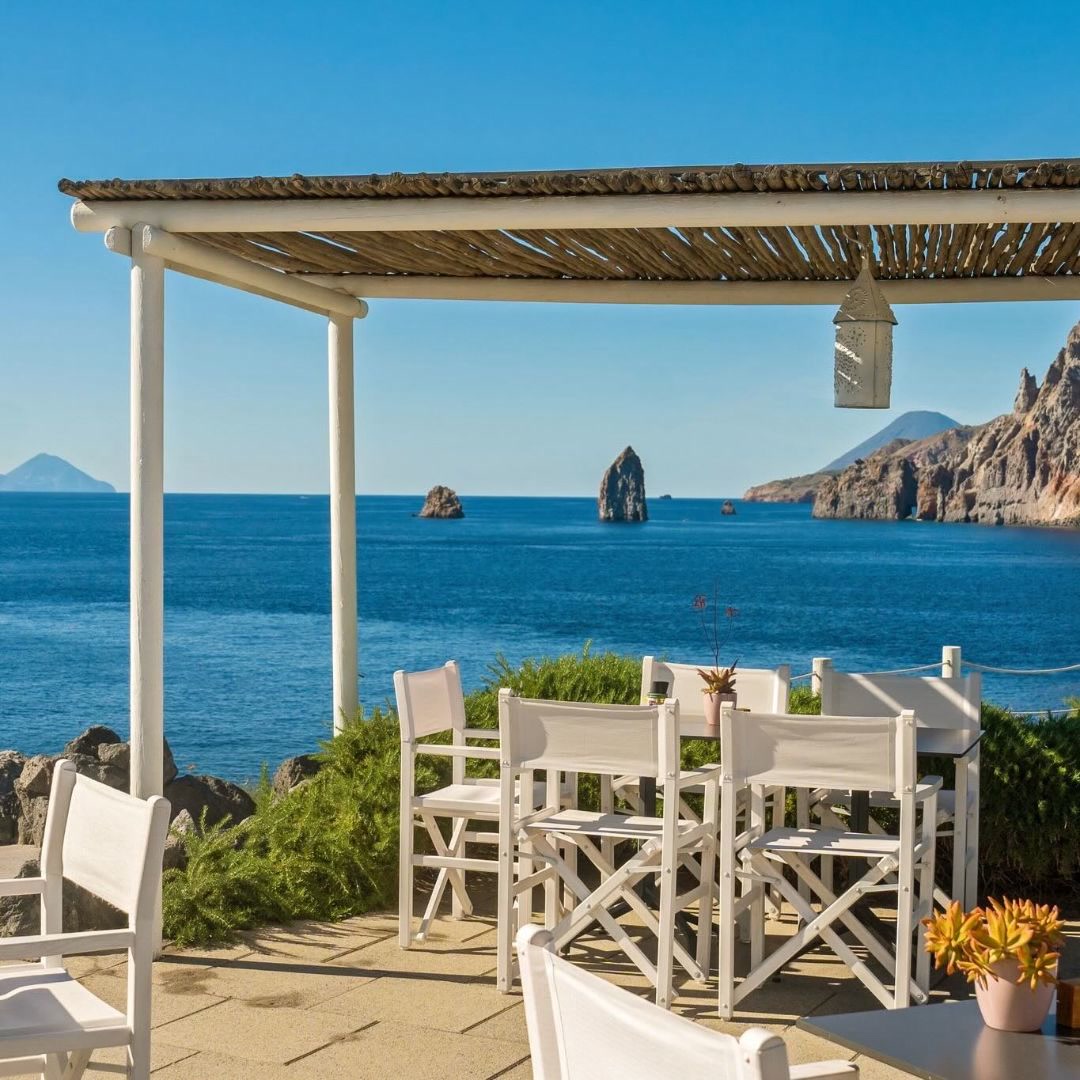 Therasia Resort Facebook ad: Some places are meant to be seen. Others are meant to be…
