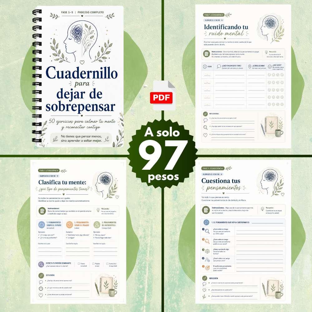 Basta de pensar tanto Facebook ad