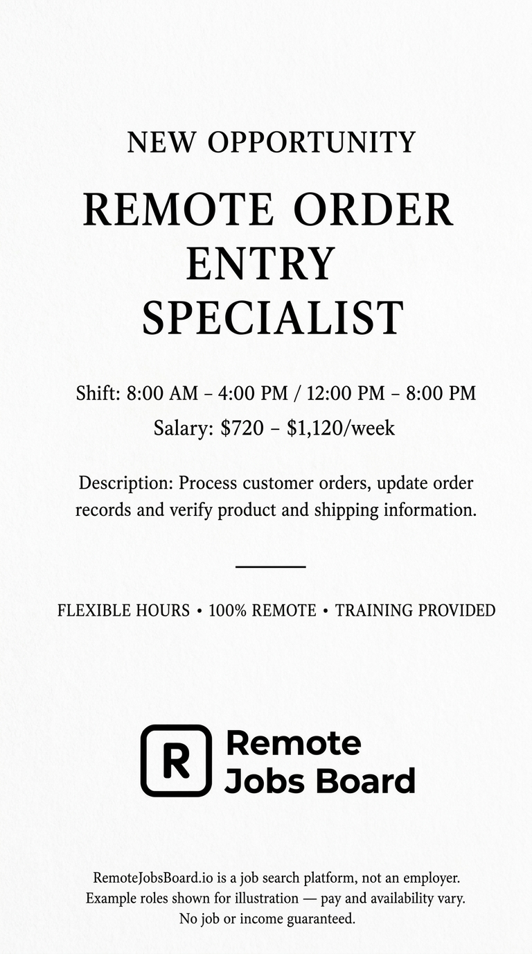 Remote Jobs Board - Work From Anywhere Facebook ad