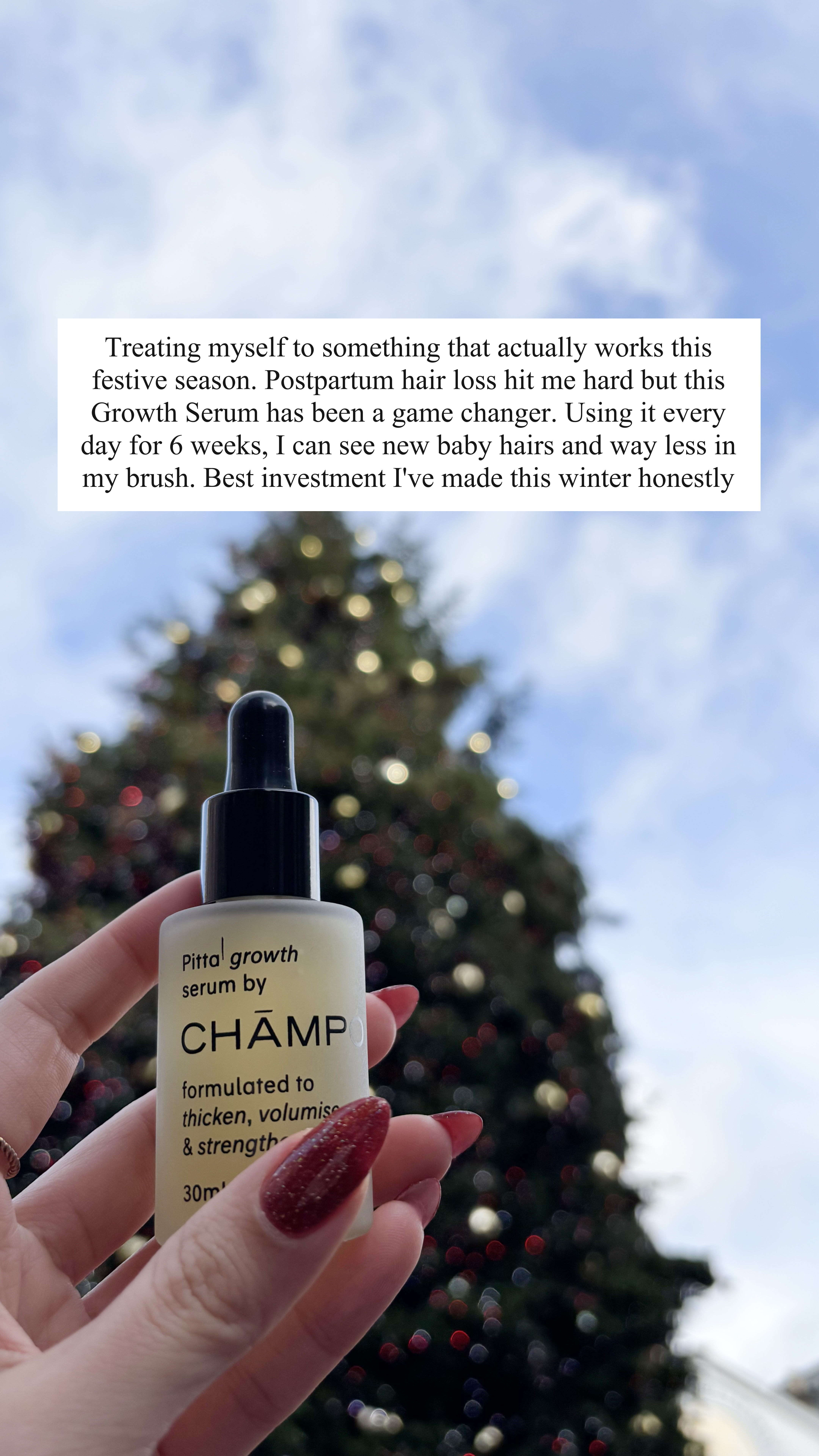 Chāmpo Haircare Facebook ad