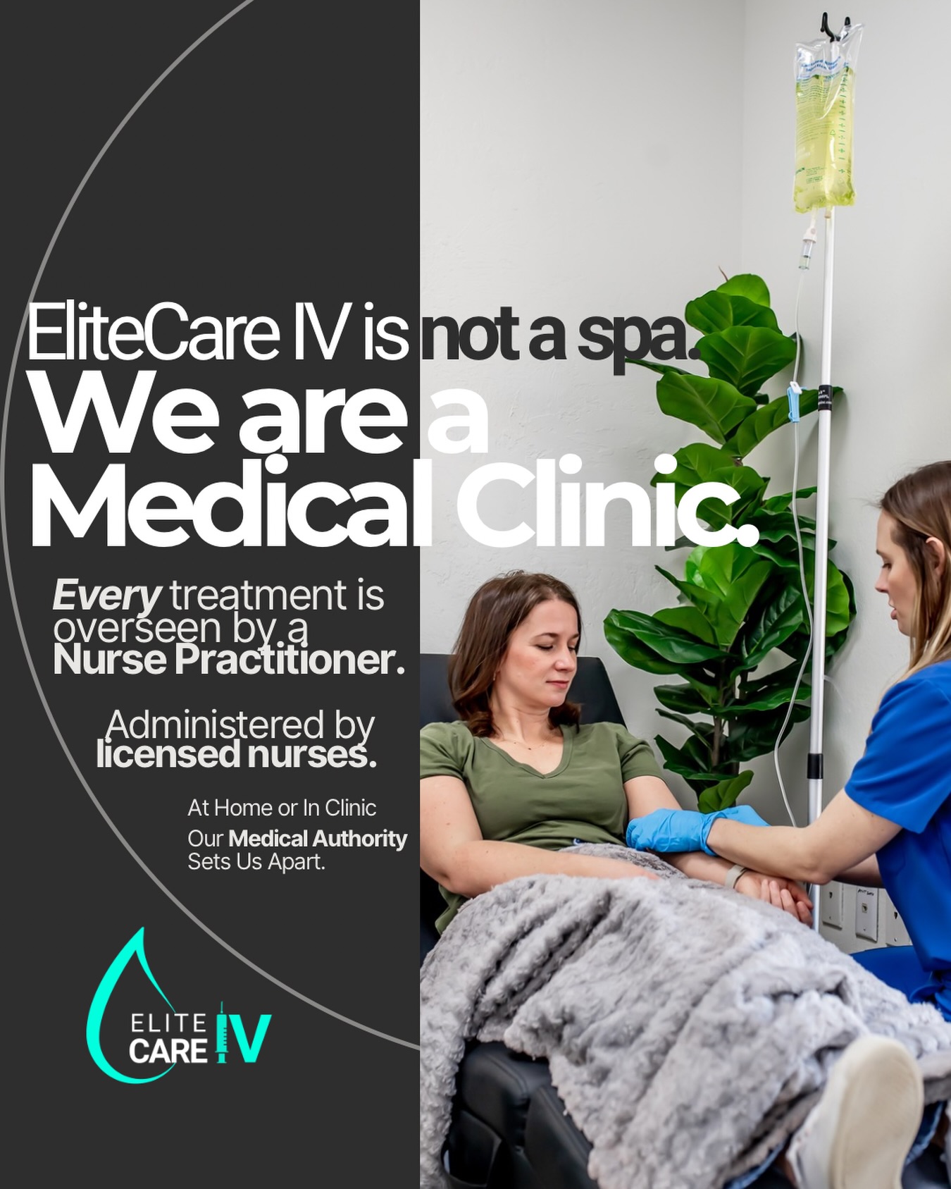 EliteCare IV and Wellness Facebook ad