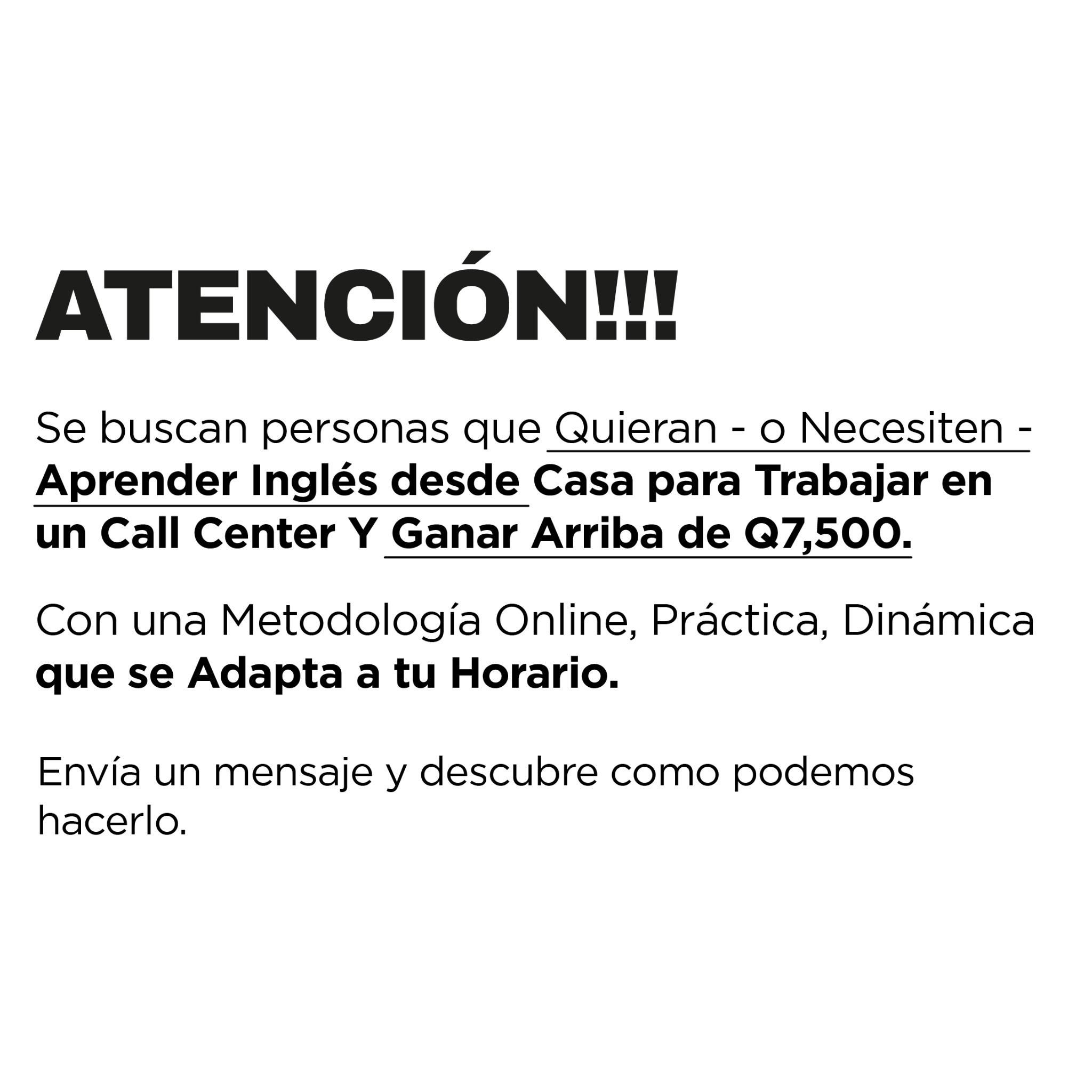 English4callcenters Facebook ad: ¡Recibe tu Primera Asesoría Educativa Gratis!