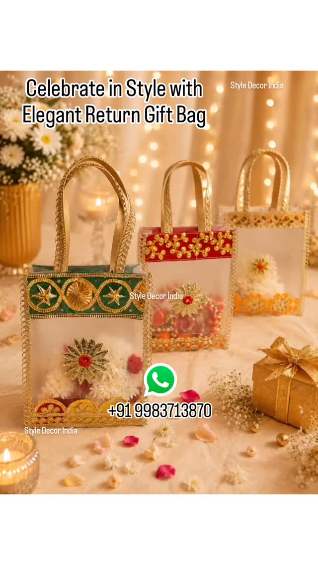 Indian gift Facebook ad: Add a touch of elegance to your celebrations…