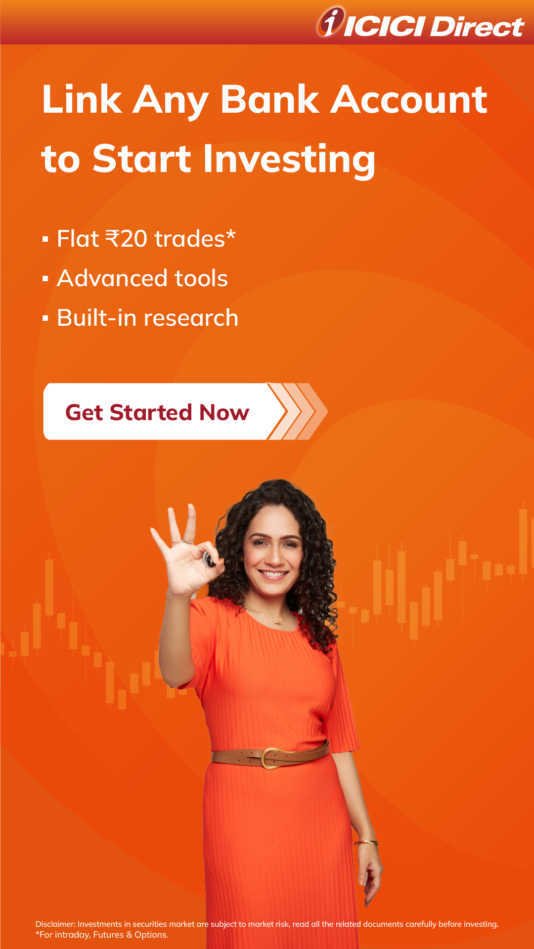 ICICIdirect Facebook ad from May 18, 2026