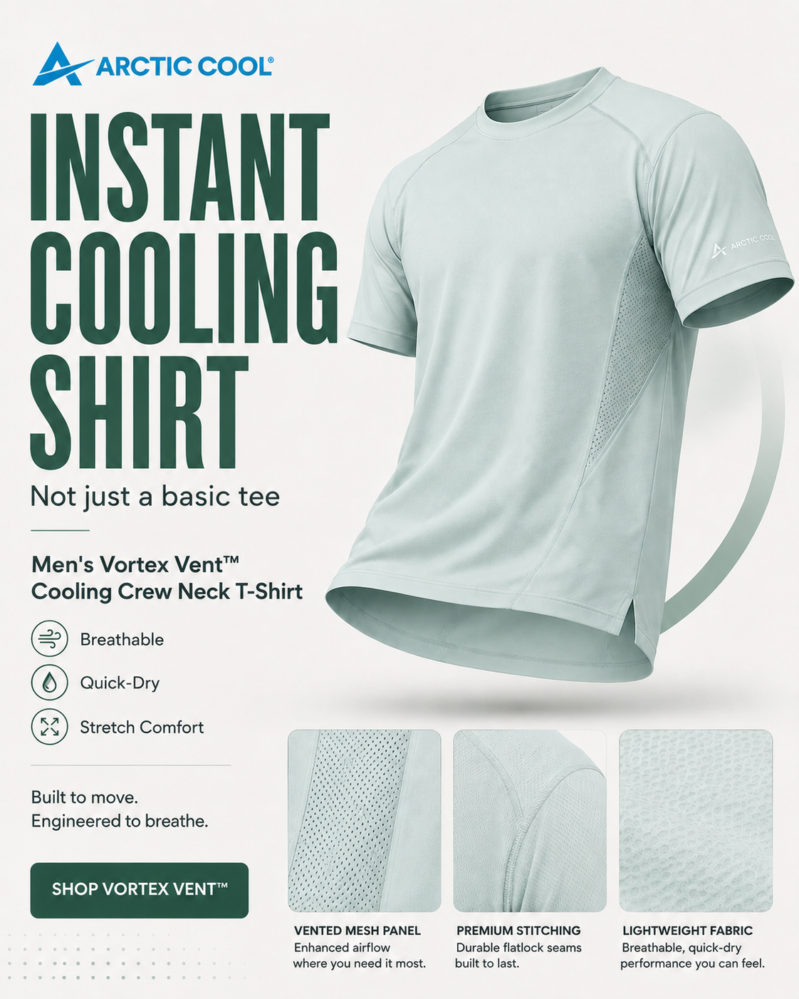 Arctic Cool Facebook ad