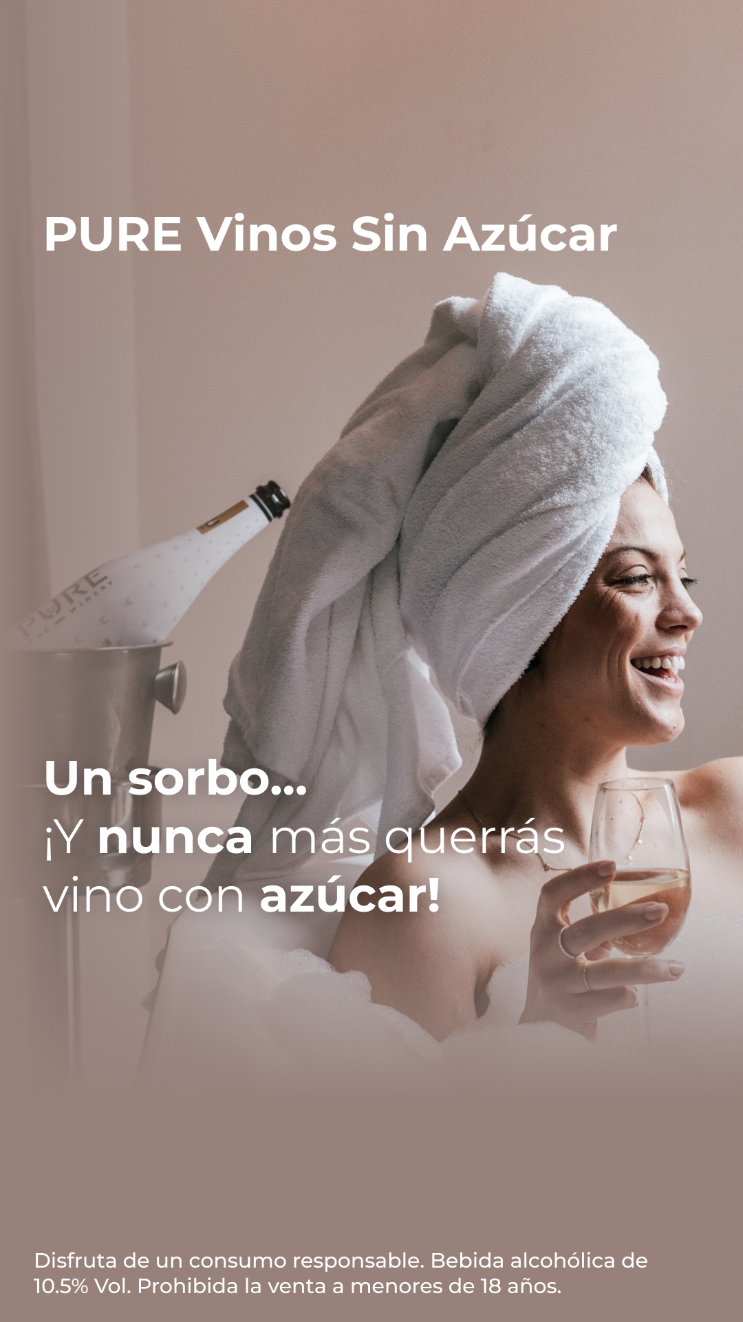 PURE The Winery ES Facebook ad
