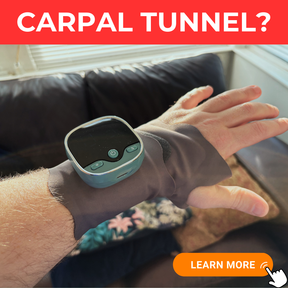 Arkalie Facebook ad: End the cycle of Carpal Tunnel pains