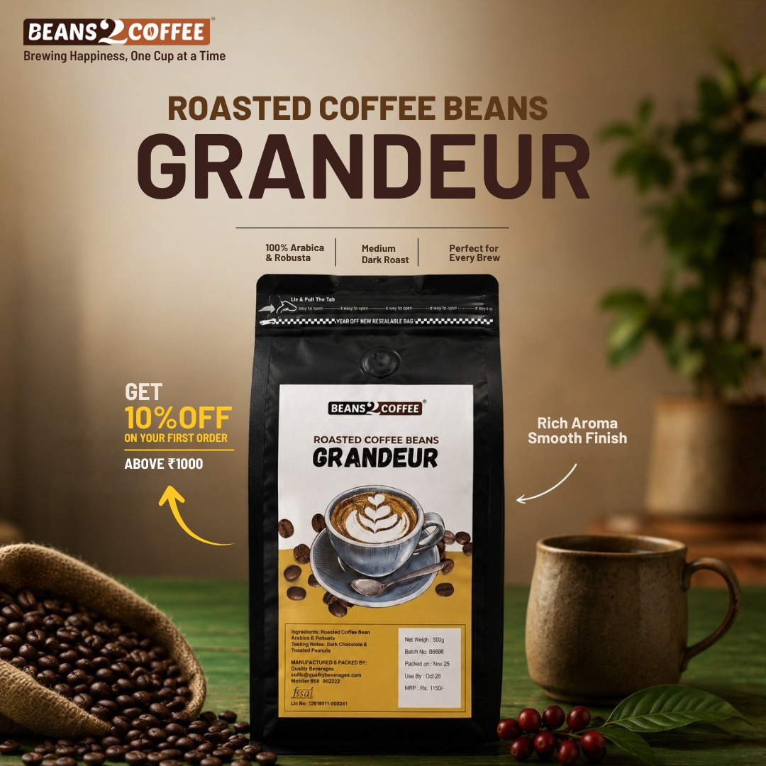 Beans2coffee Facebook ad