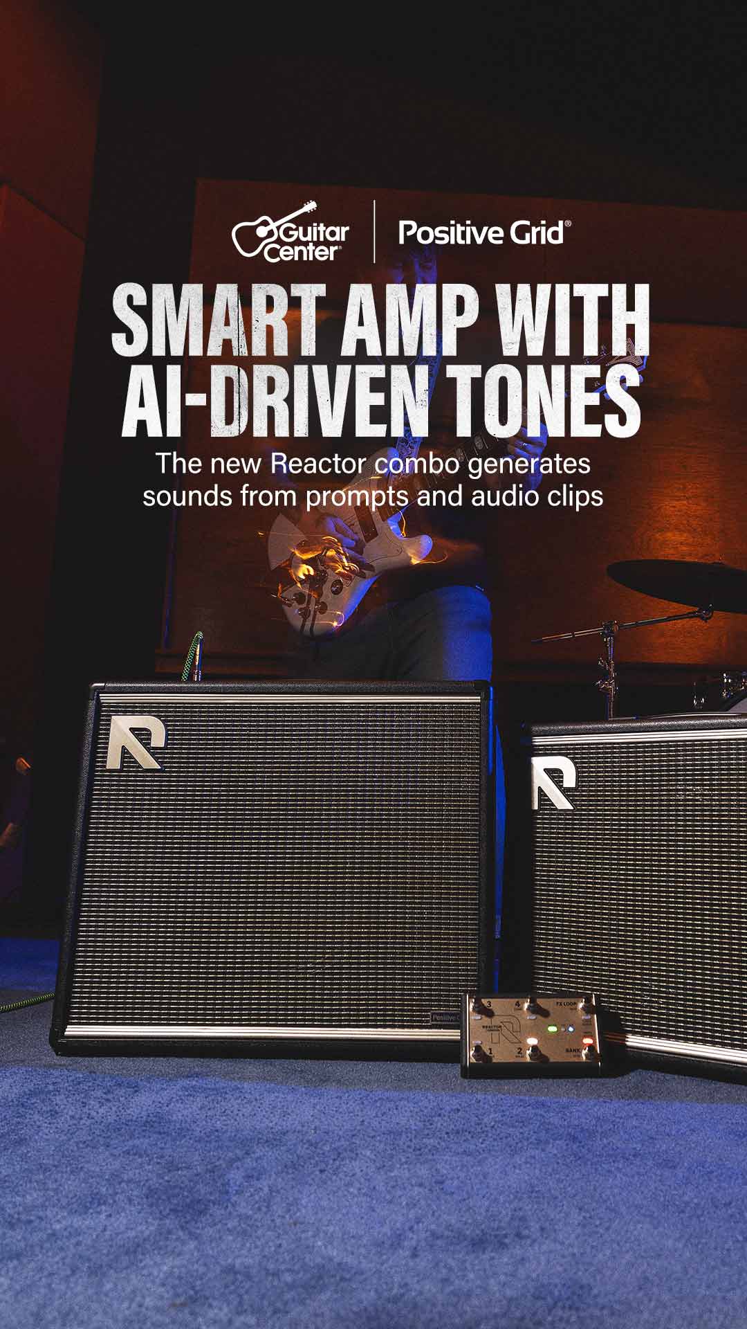 Guitar Center Facebook ad