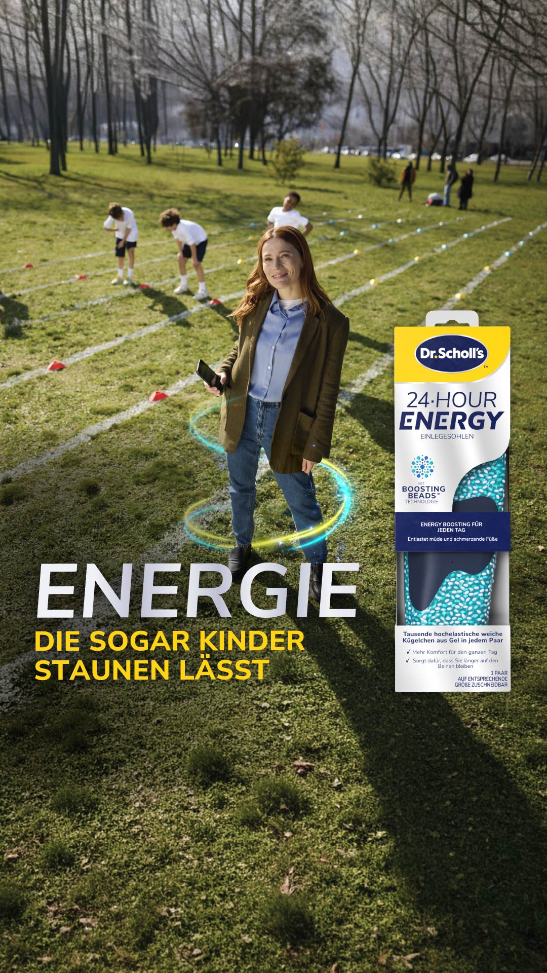 Scholl Fußpflege Deutschland Facebook ad from Apr 1, 2026