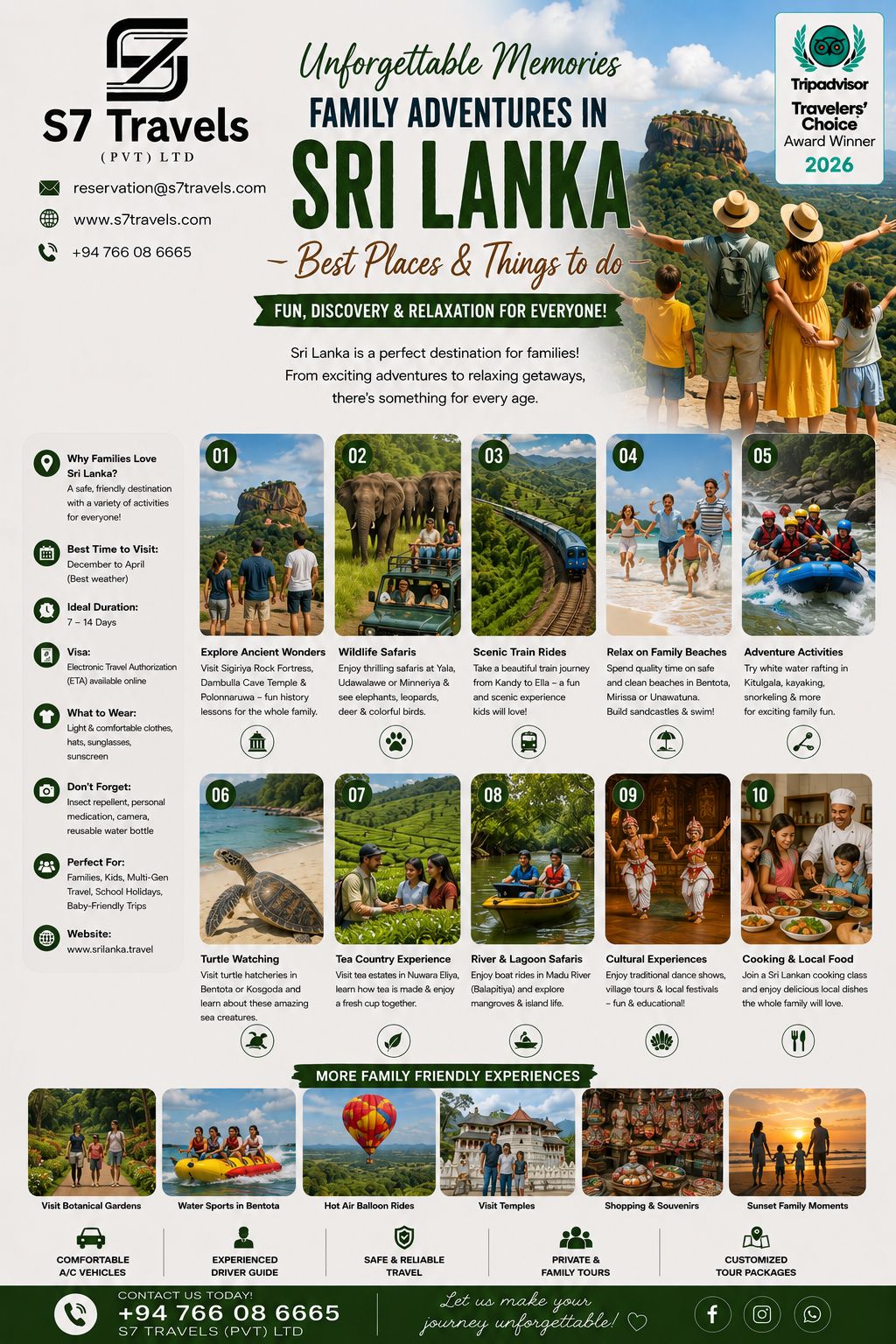 Mohammed Sabnas Facebook ad: Create Unforgettable Family Memories in Sri Lanka!
