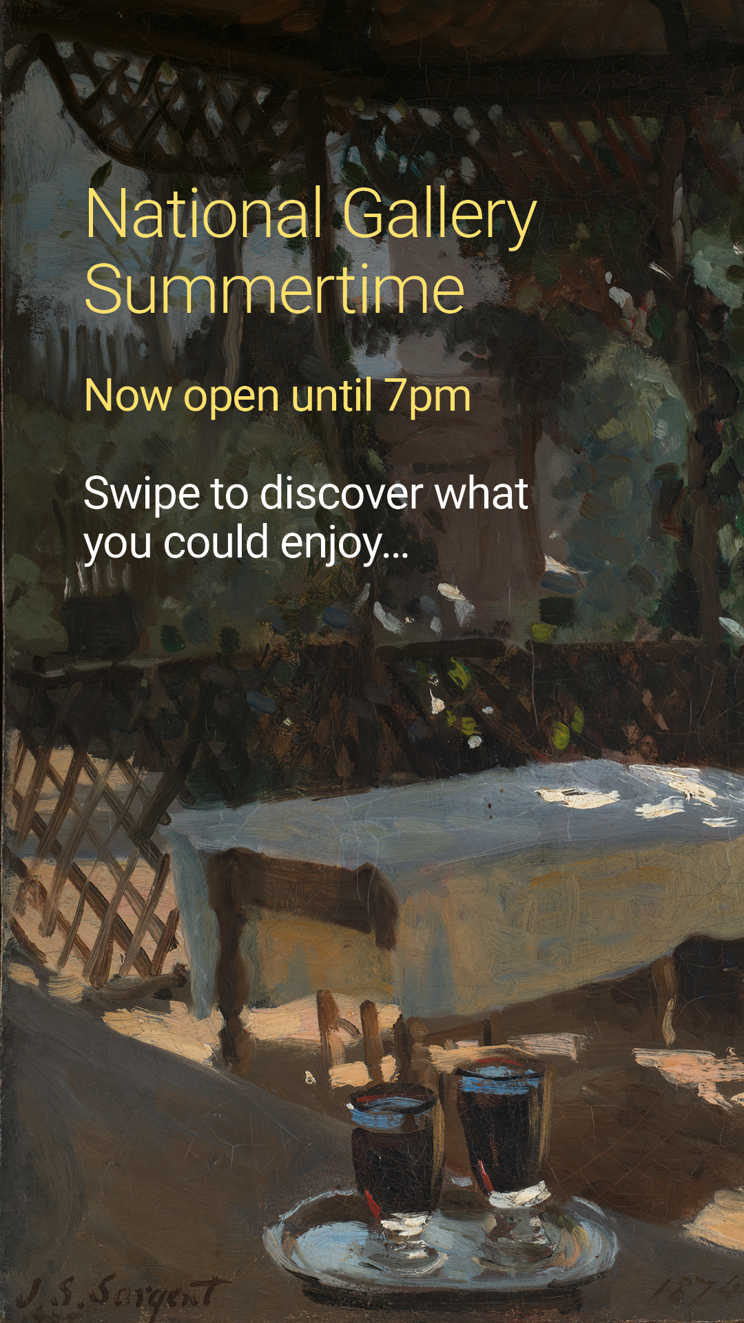 National Gallery Facebook ad from Jul 3, 2026