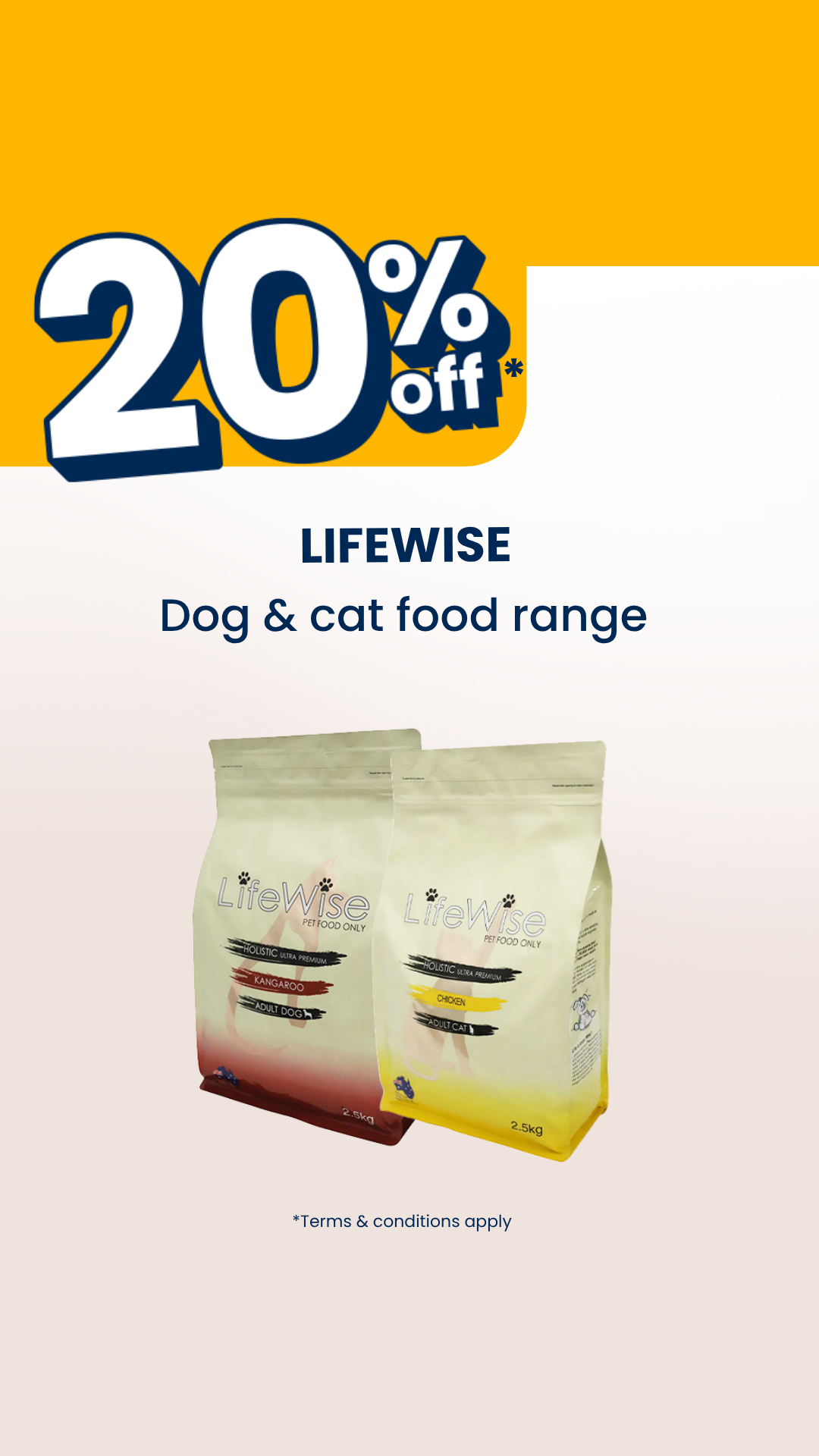 Petstock Facebook ad