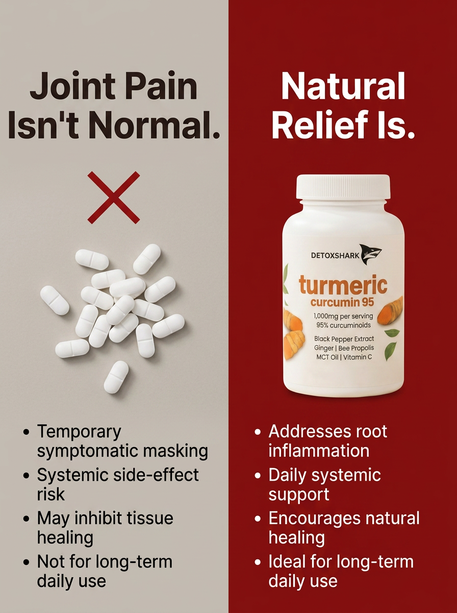 DetoxShark Facebook ad: The #1 Ingredient Your Joints Need