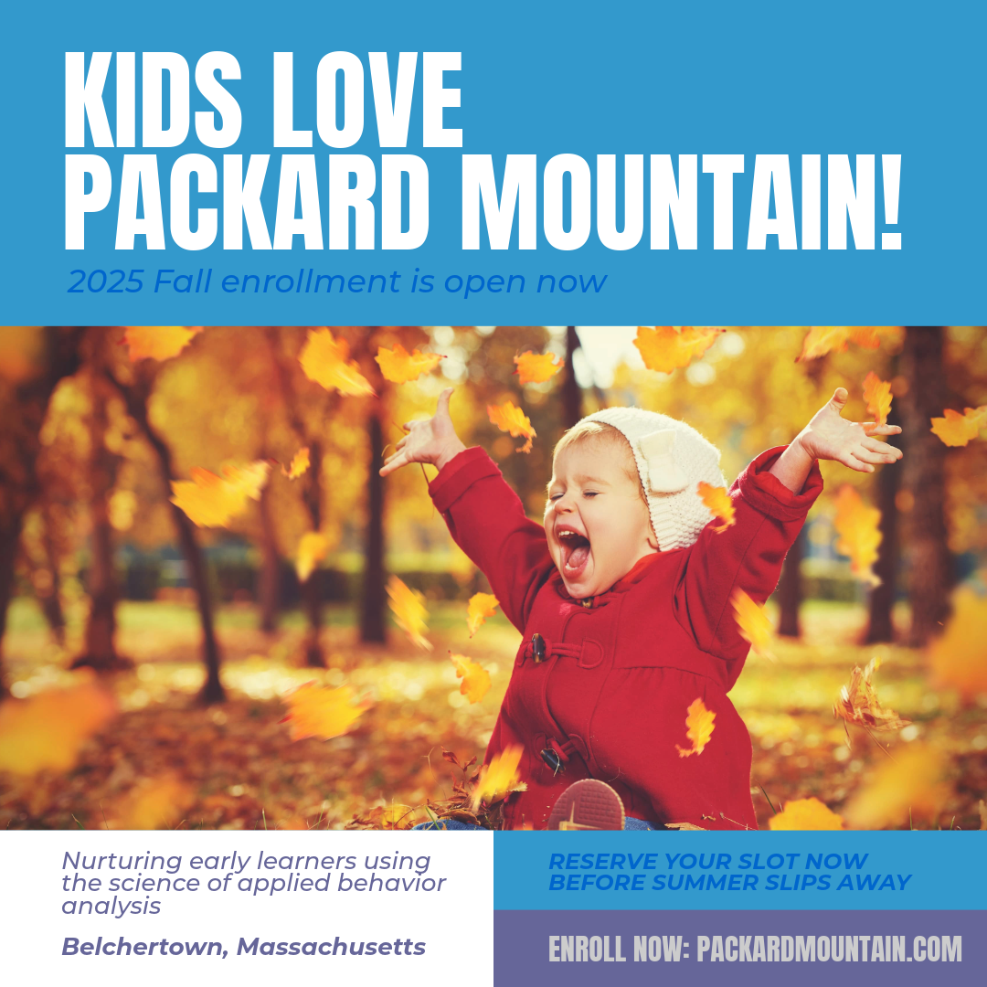 Packard Mountain Facebook ad: Fall enrollment is open