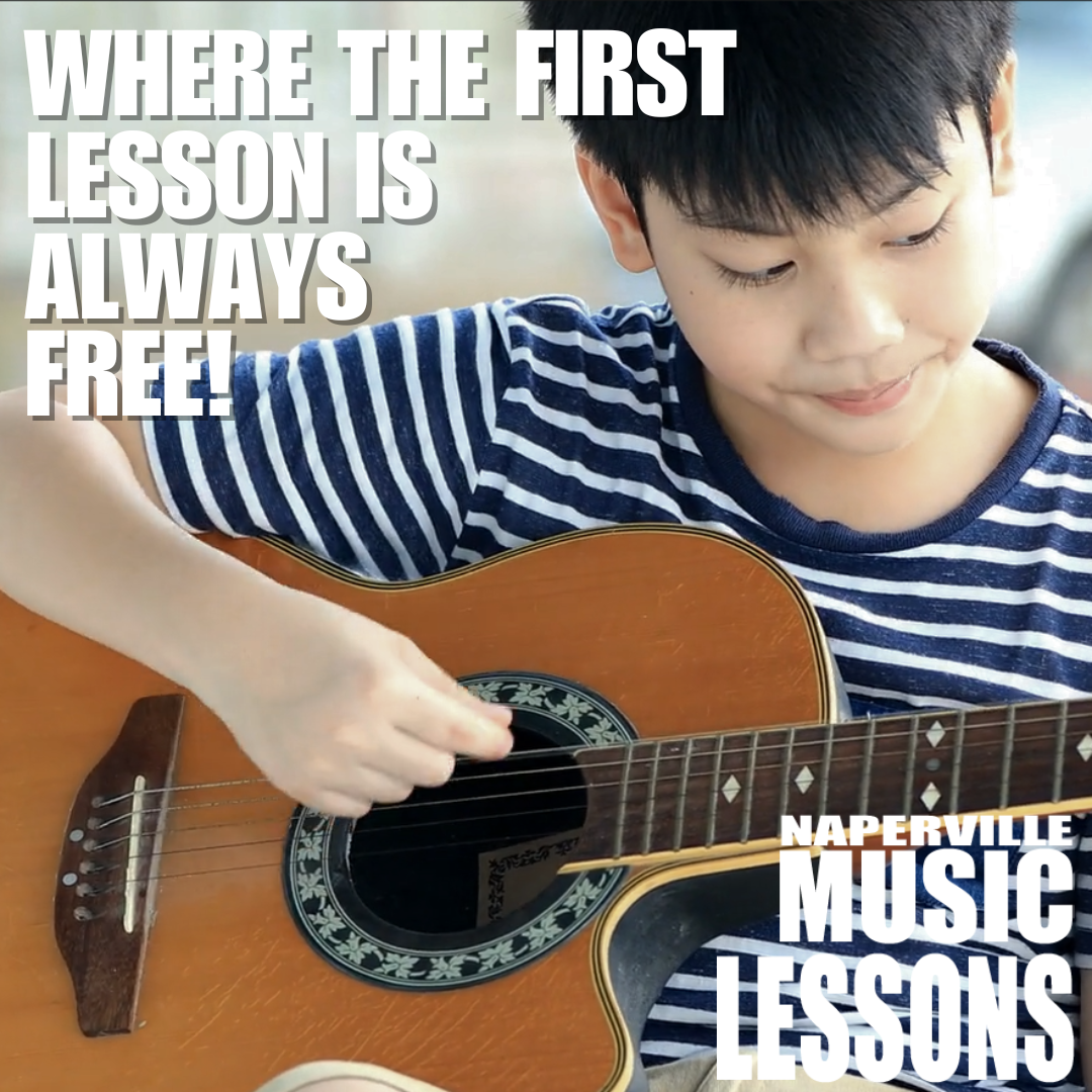 Naperville Music Facebook ad: Unleash the Fun with Music Lessons!