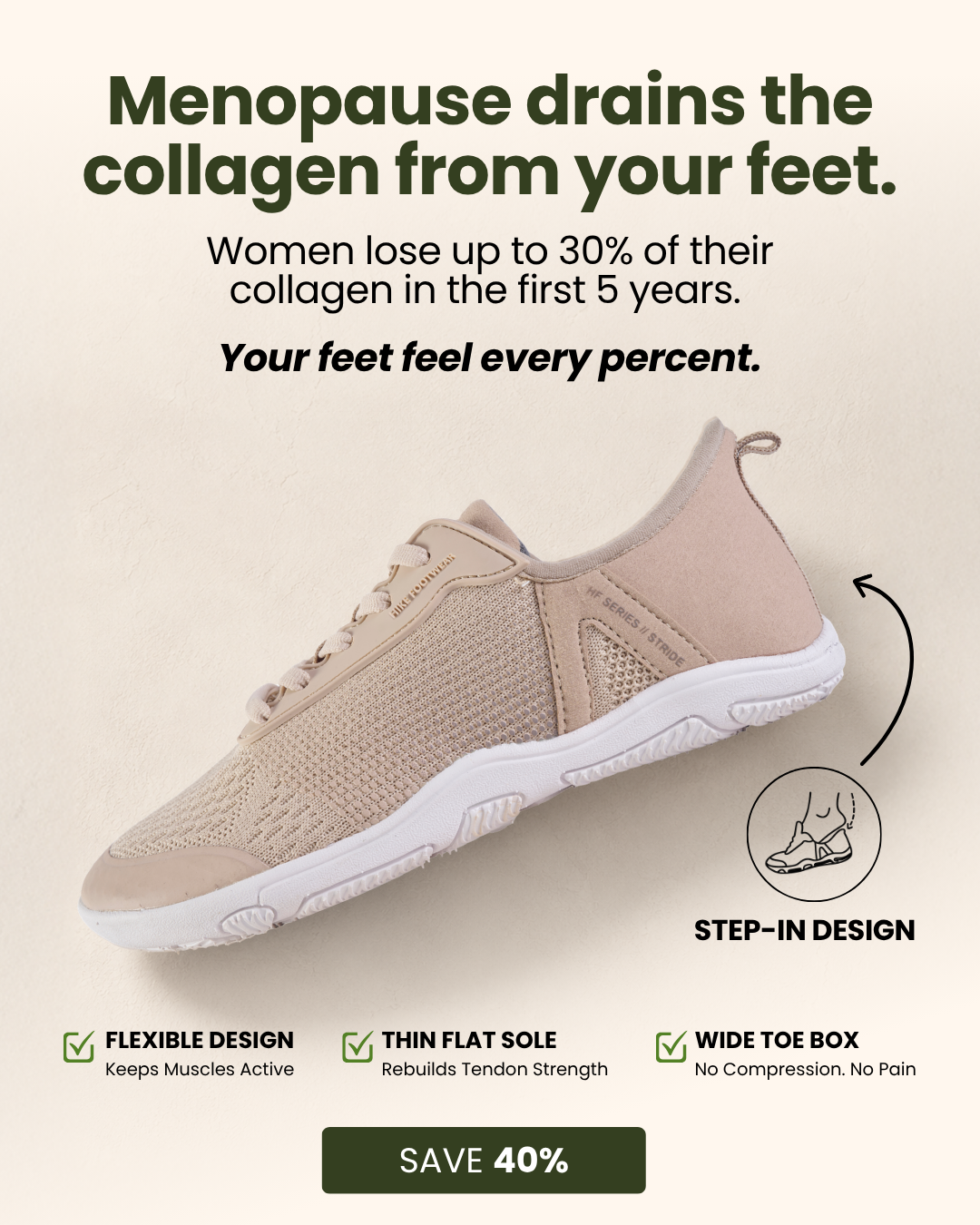 HIKE Footwear Facebook ad
