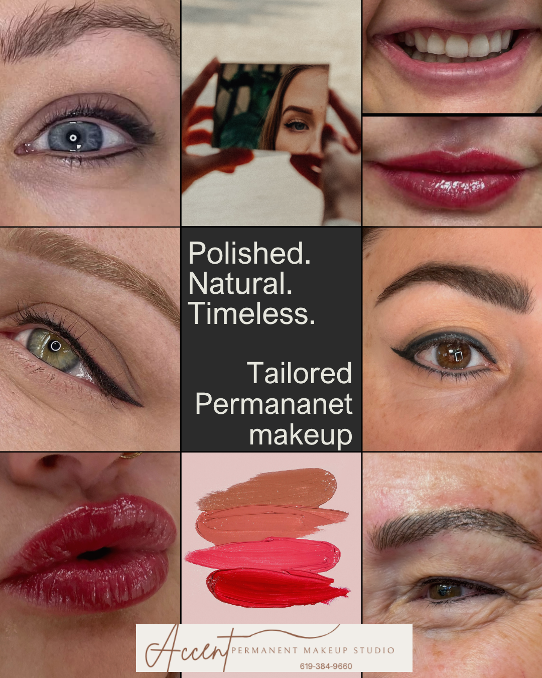Accent Permanent Makeup Studio Facebook ad