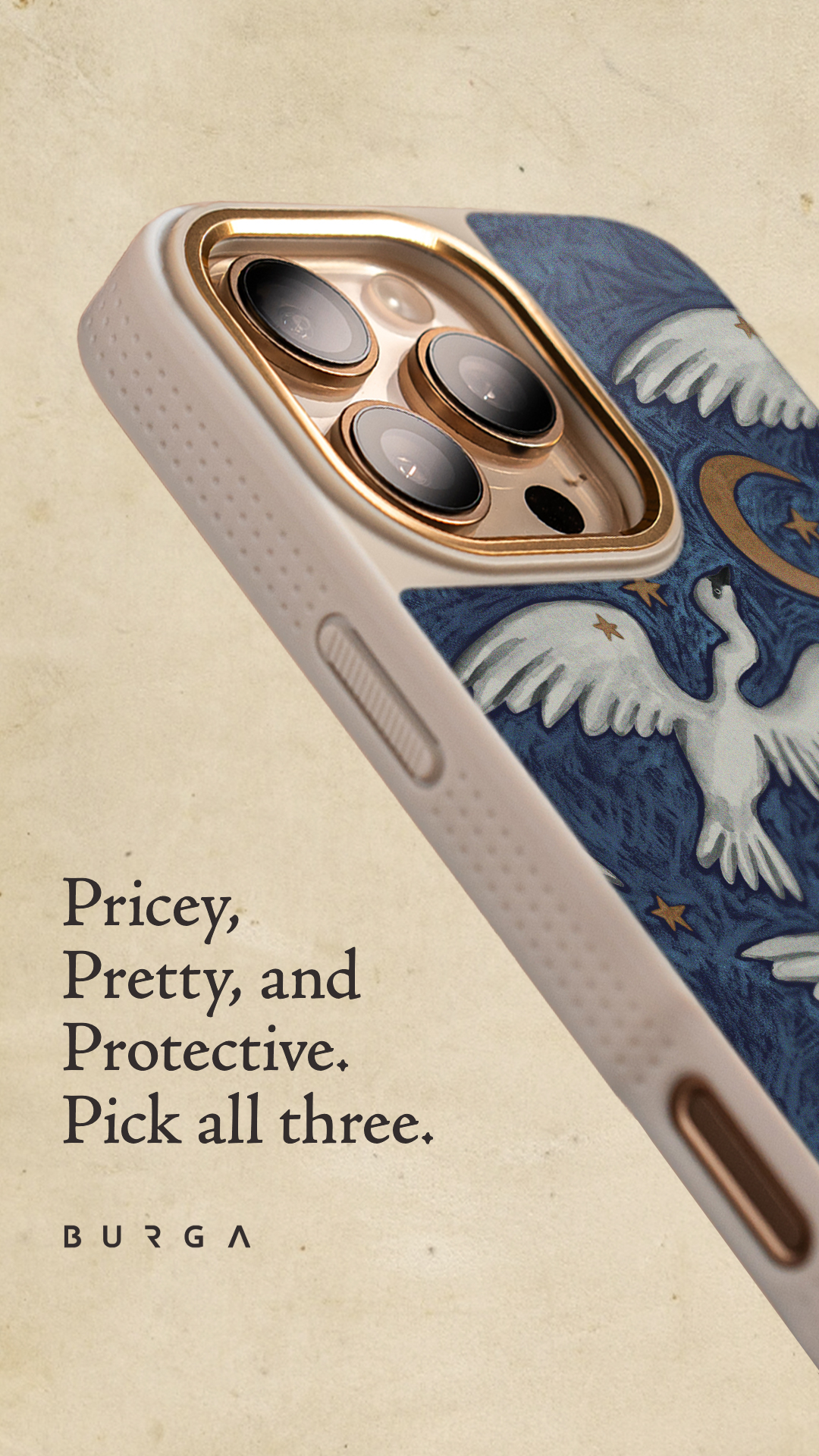 BURGA Cases Facebook ad