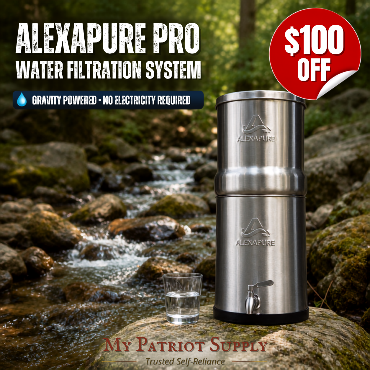 My Patriot Supply Facebook ad