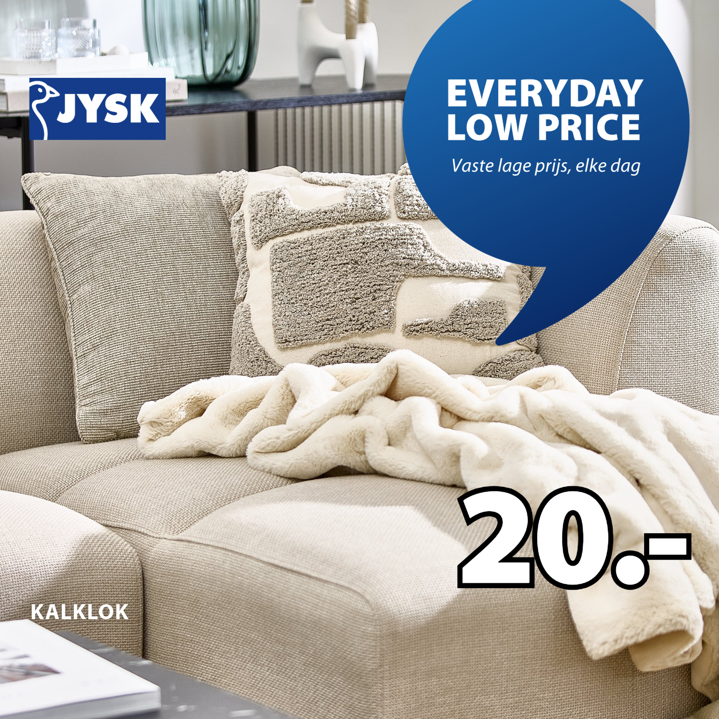 JYSK Belgium Facebook ad