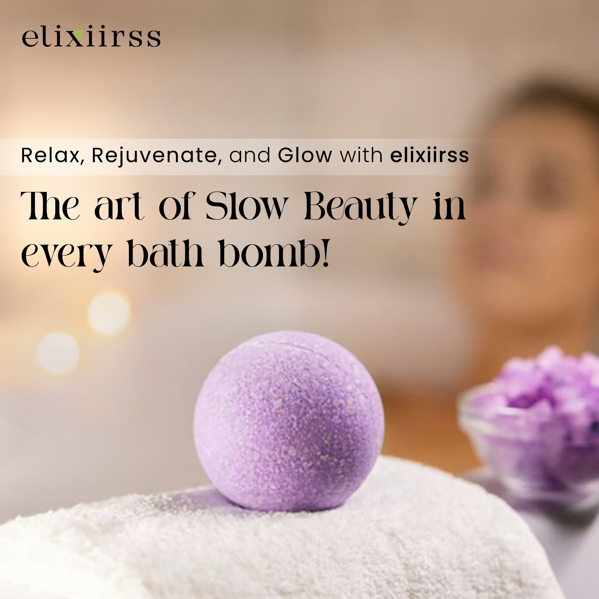 Elixiirss Facebook ad: Magic of Slow Beauty