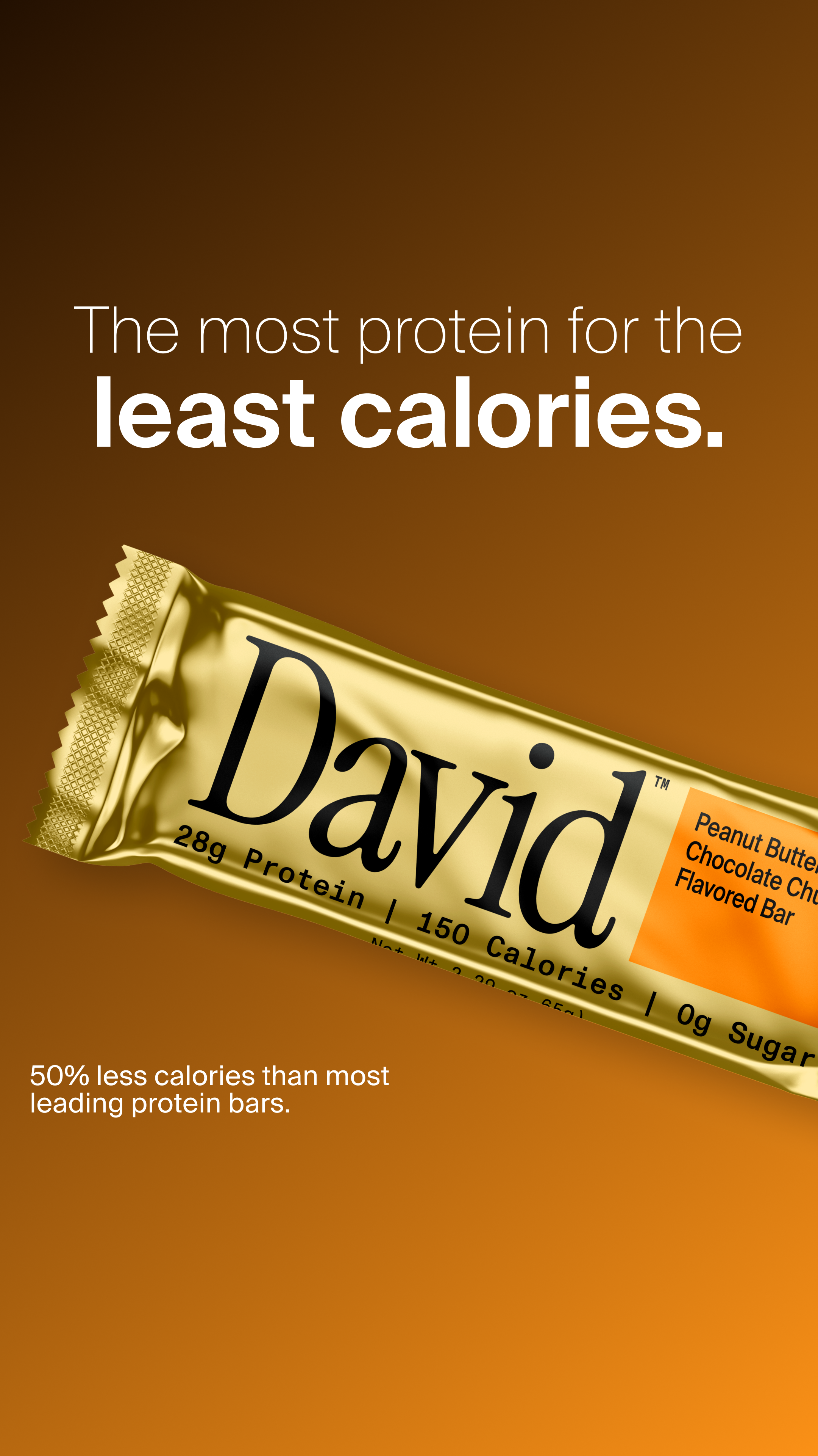 David Protein Facebook ad