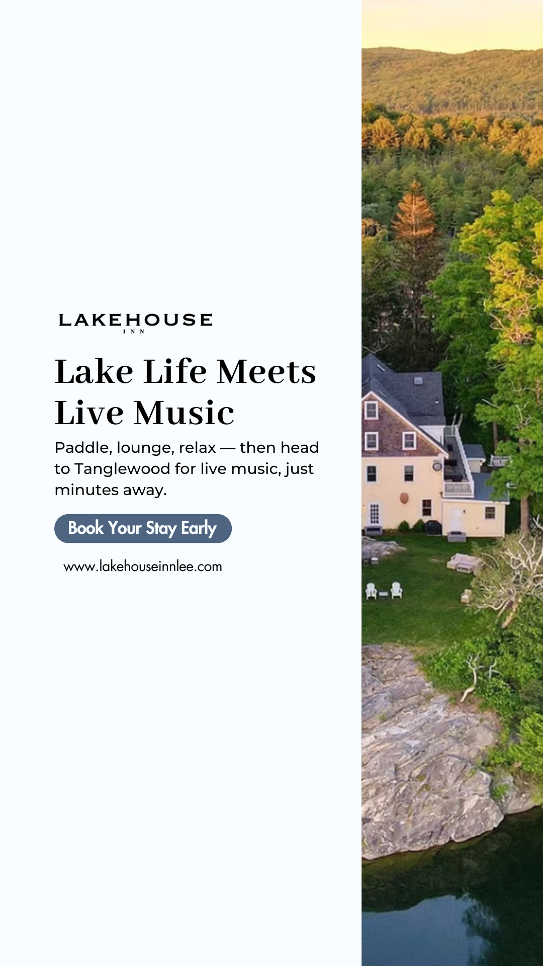 The Lakehouse Inn Facebook ad