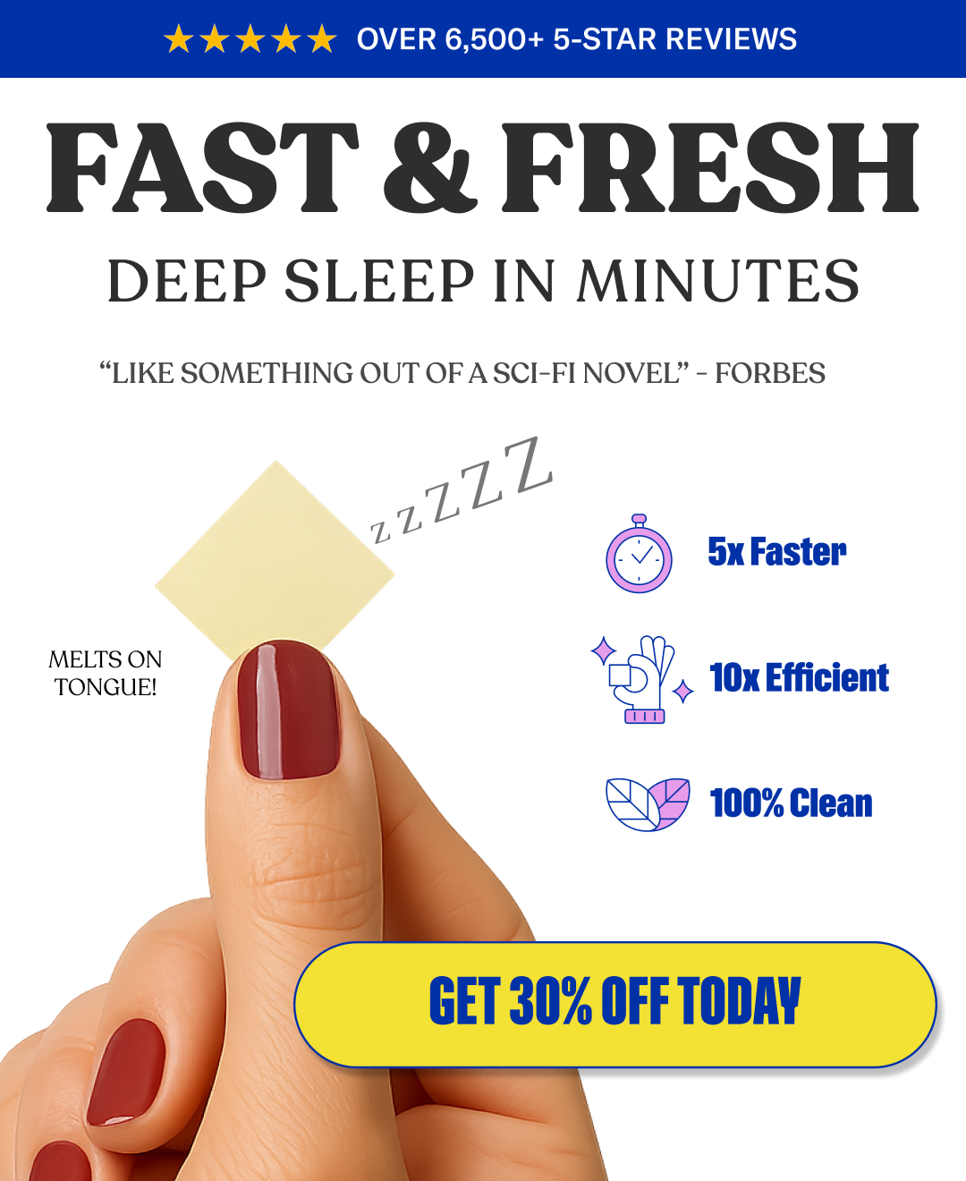 NuStrips Facebook ad