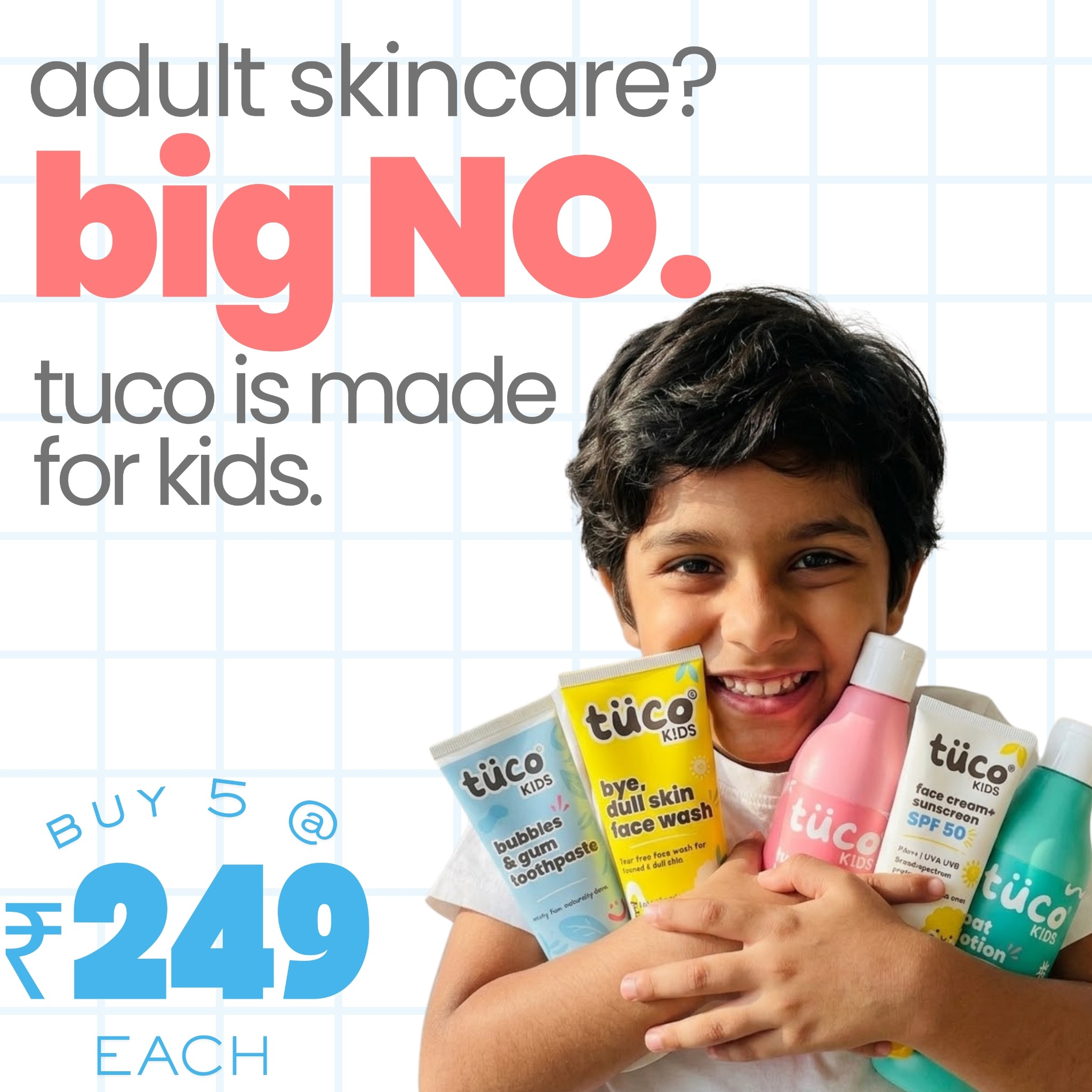 Tuco Kids Facebook ad