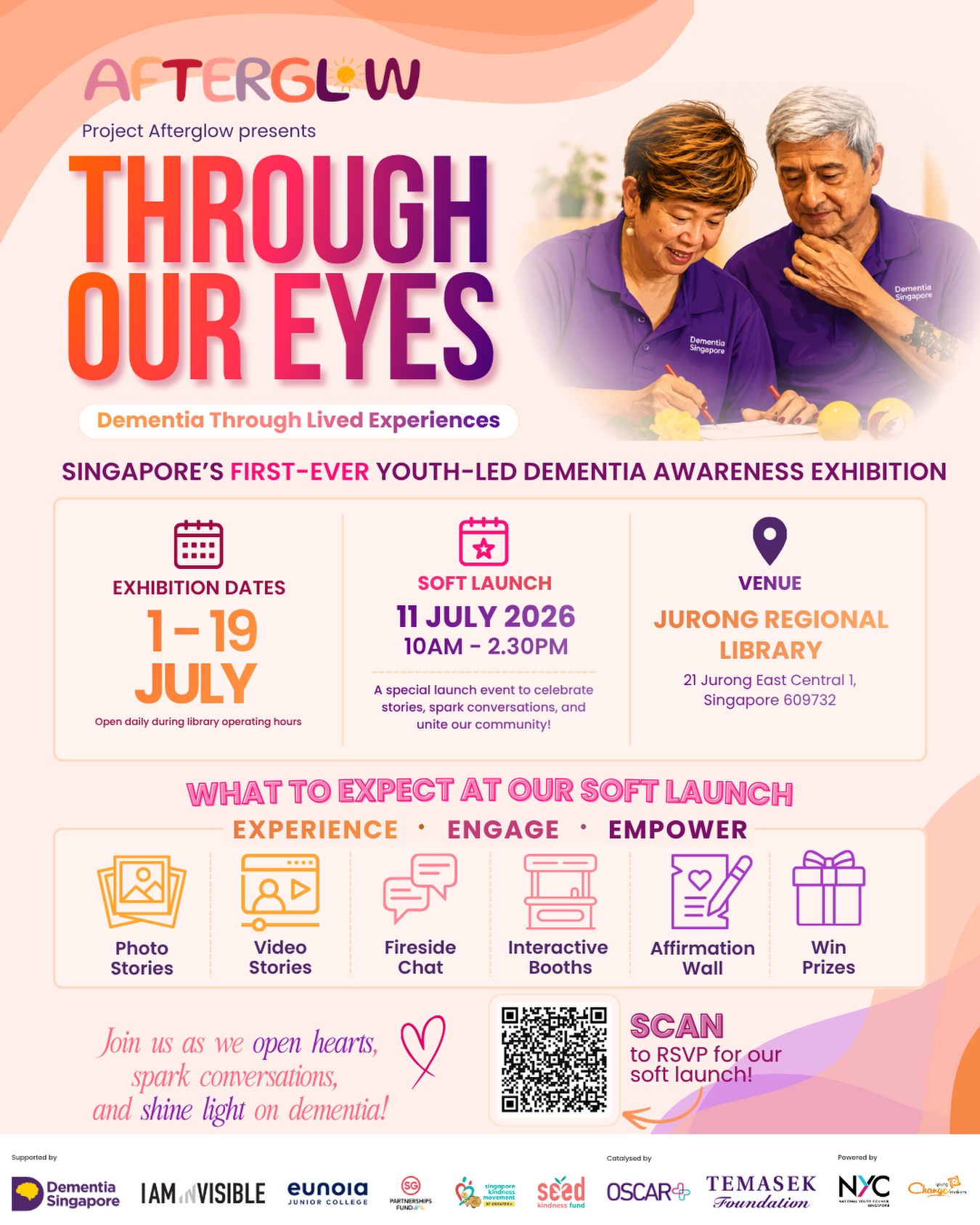 proj.afterglow Facebook ad: THROUGH OUR EYES