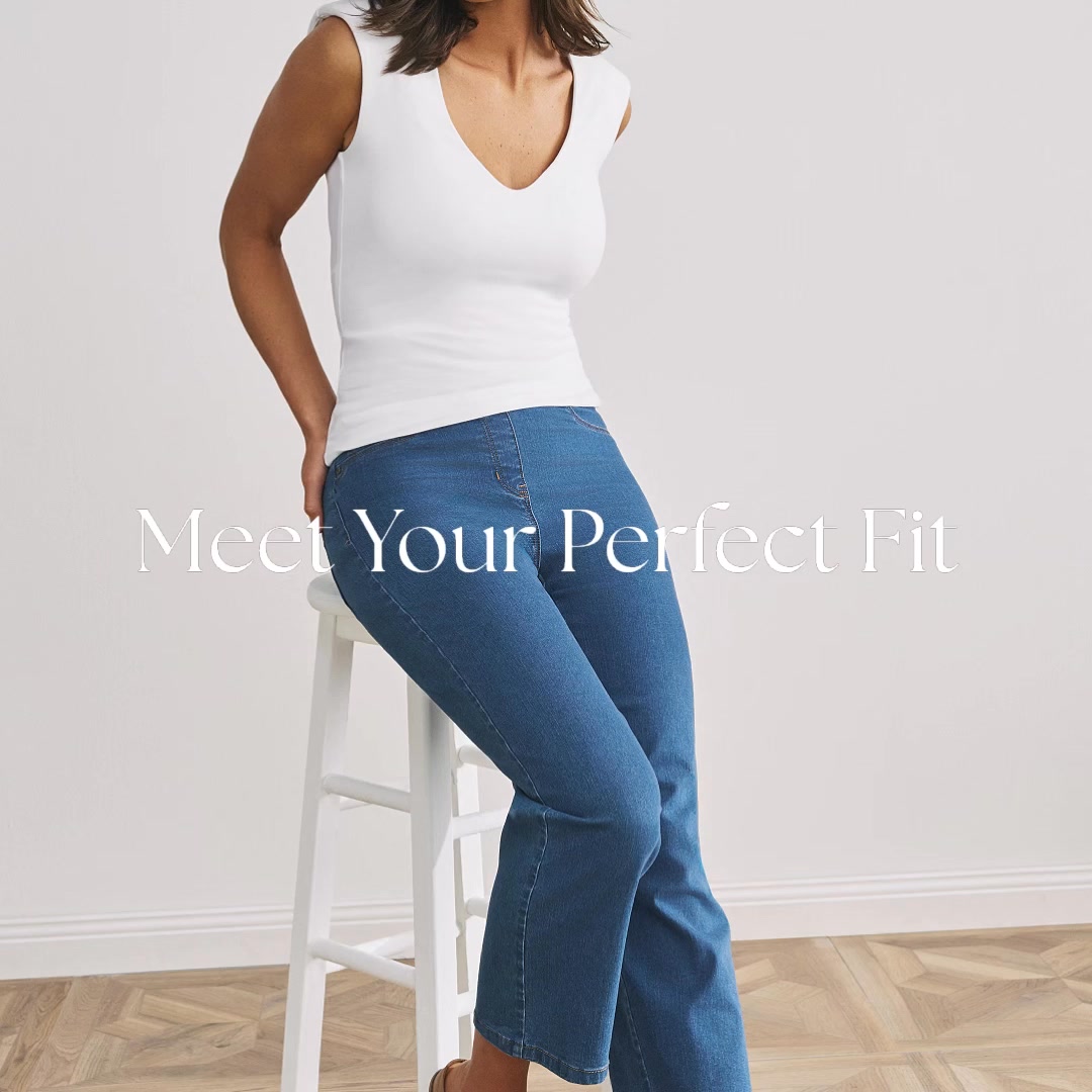 Blue Illusion Facebook ad: Find Your Perfect Fit