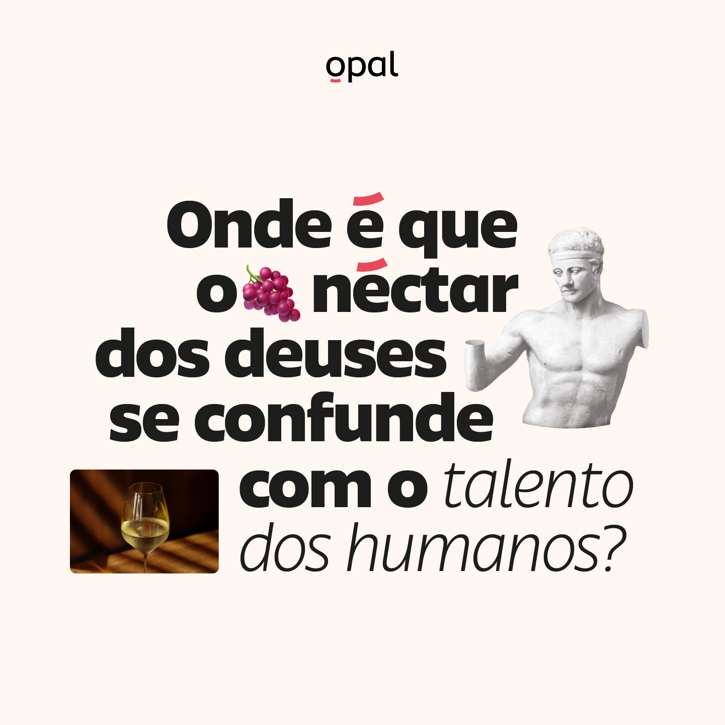 Opal Communication Facebook ad: Onde o néctar dos deuses se encontra com…