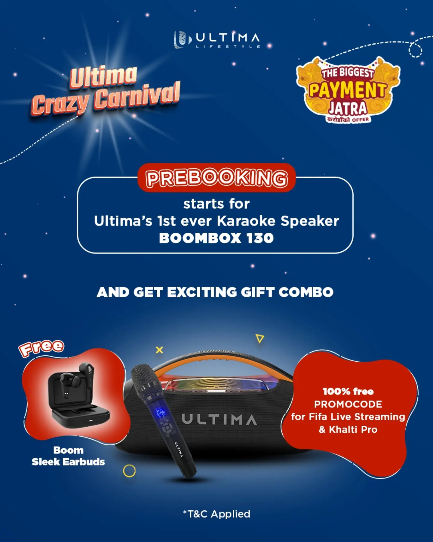 Ultima Lifestyle Facebook ad