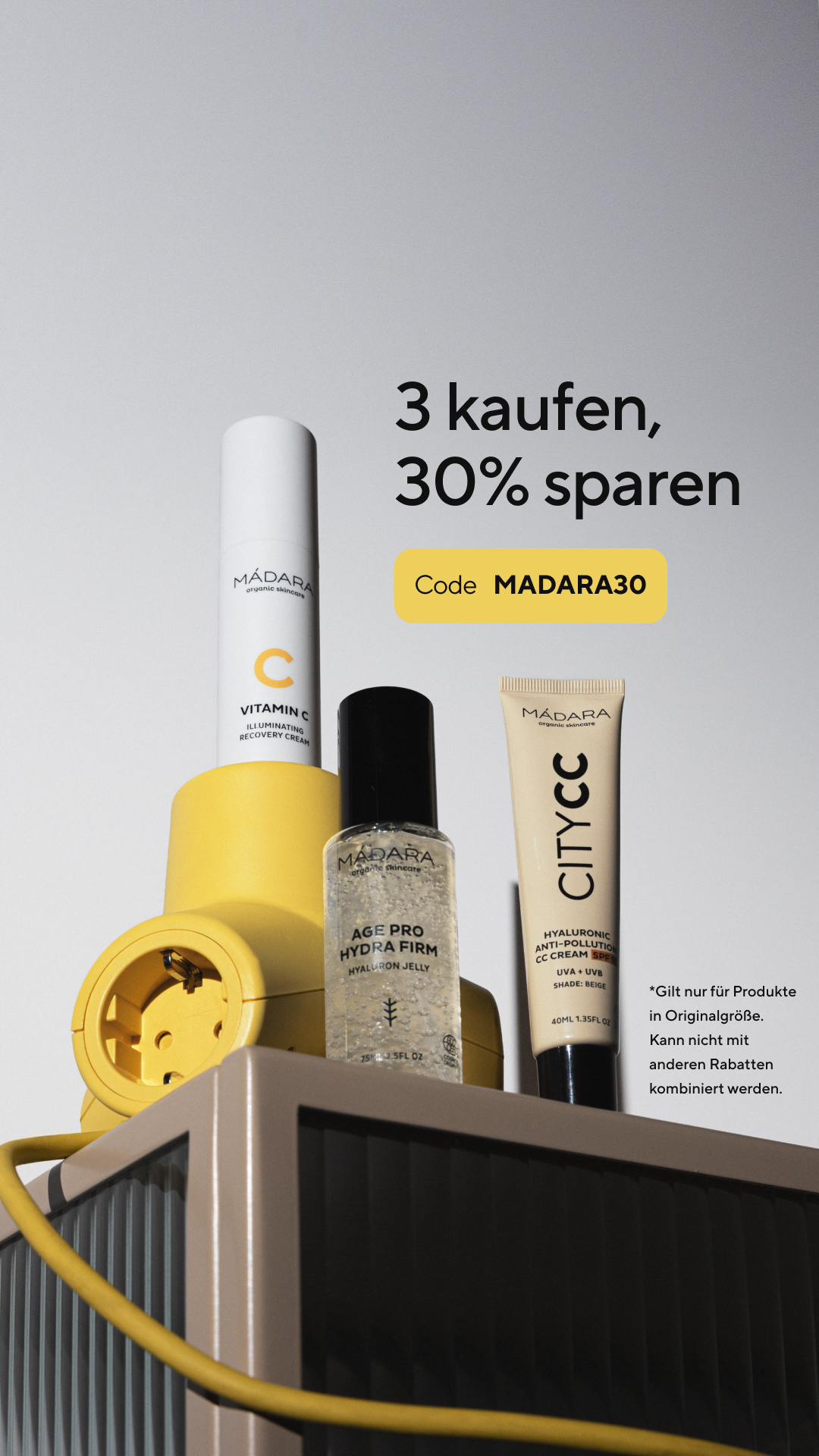 Mádara Organic Skincare Facebook ad